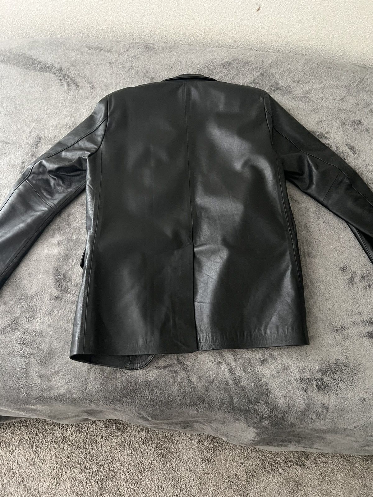 Vintage Vintage San Piel black leather jacket Size US S / EU 44-46 / 1 - 2 Thumbnail