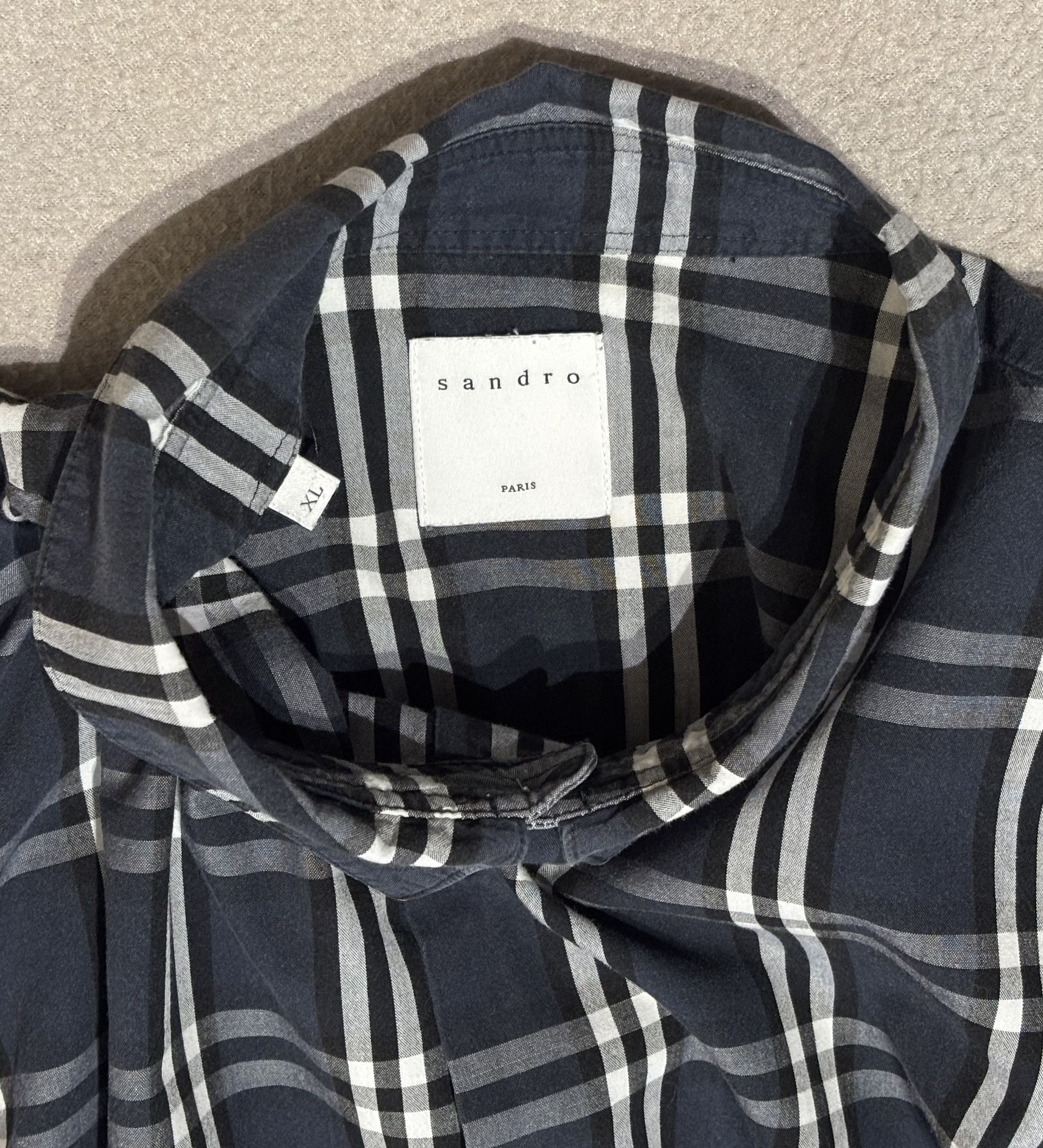 Sandro Sandro shirt size XL Size US XL / EU 56 / 4 - 11 Thumbnail