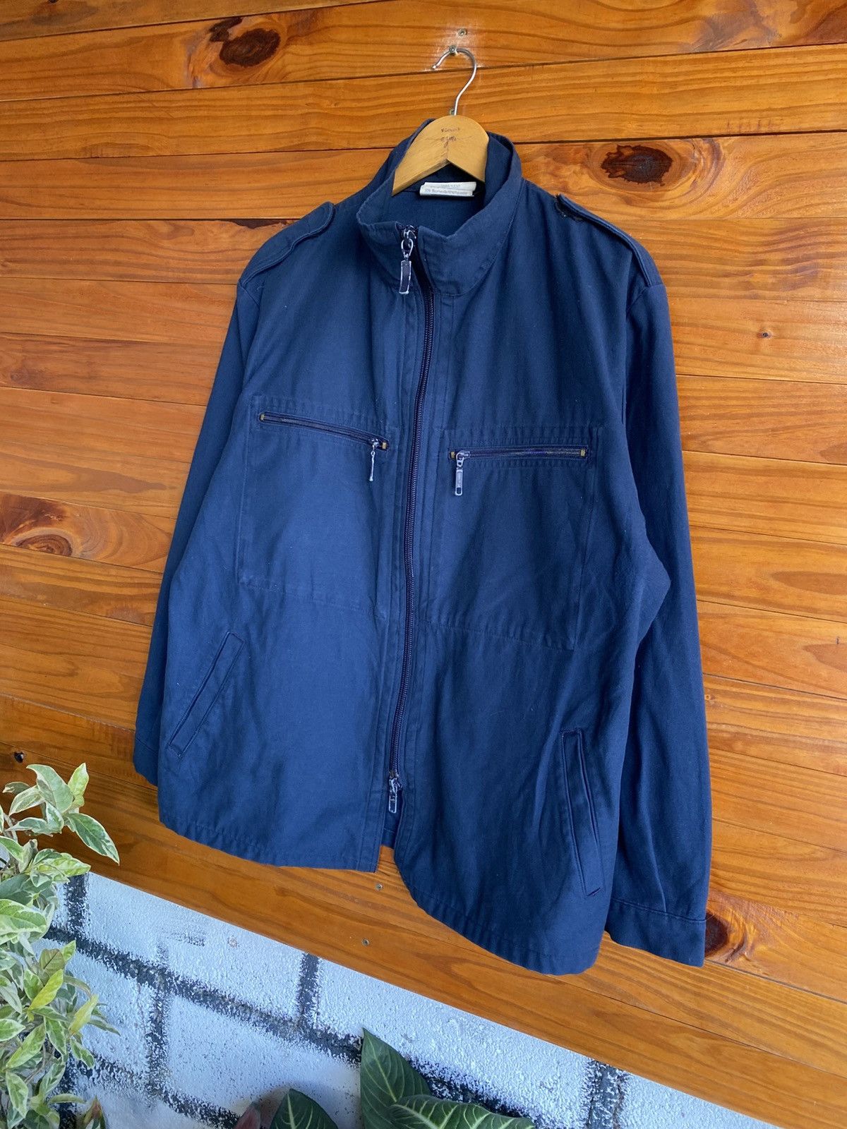 Vintage Vintage 1997 German Military Field JacketUtility Army Jacket Size US L / EU 52-54 / 3 - 4 Thumbnail