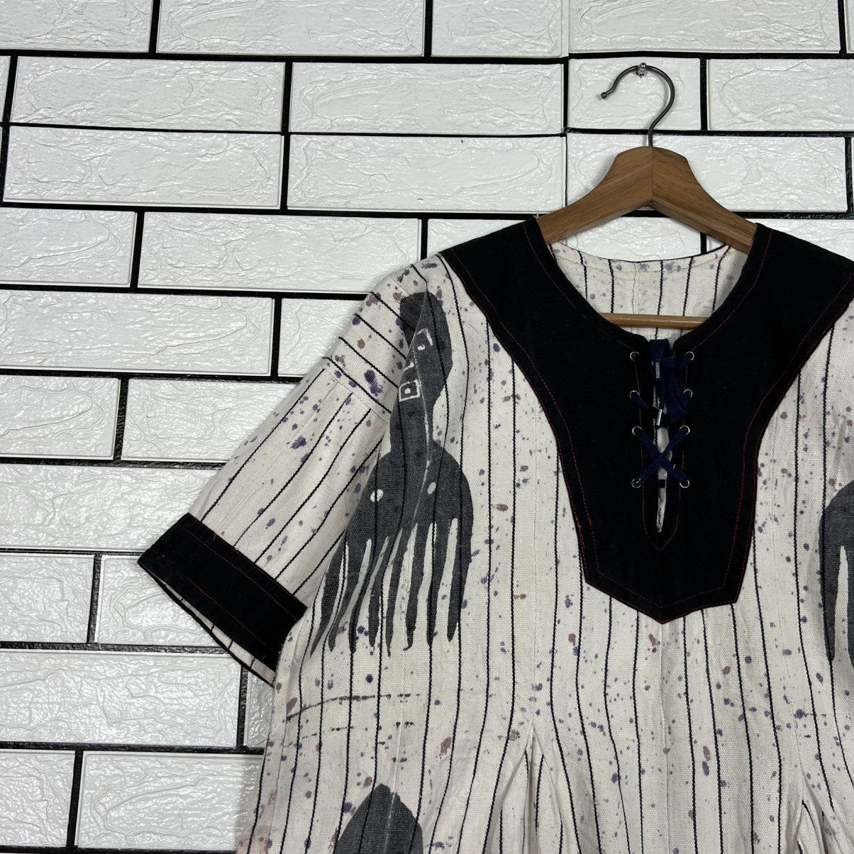 Vintage Vintage Traditional Artistic Motif Graphic Shirt #4215-C192 Size L / US 10 / IT 46 - 5 Thumbnail