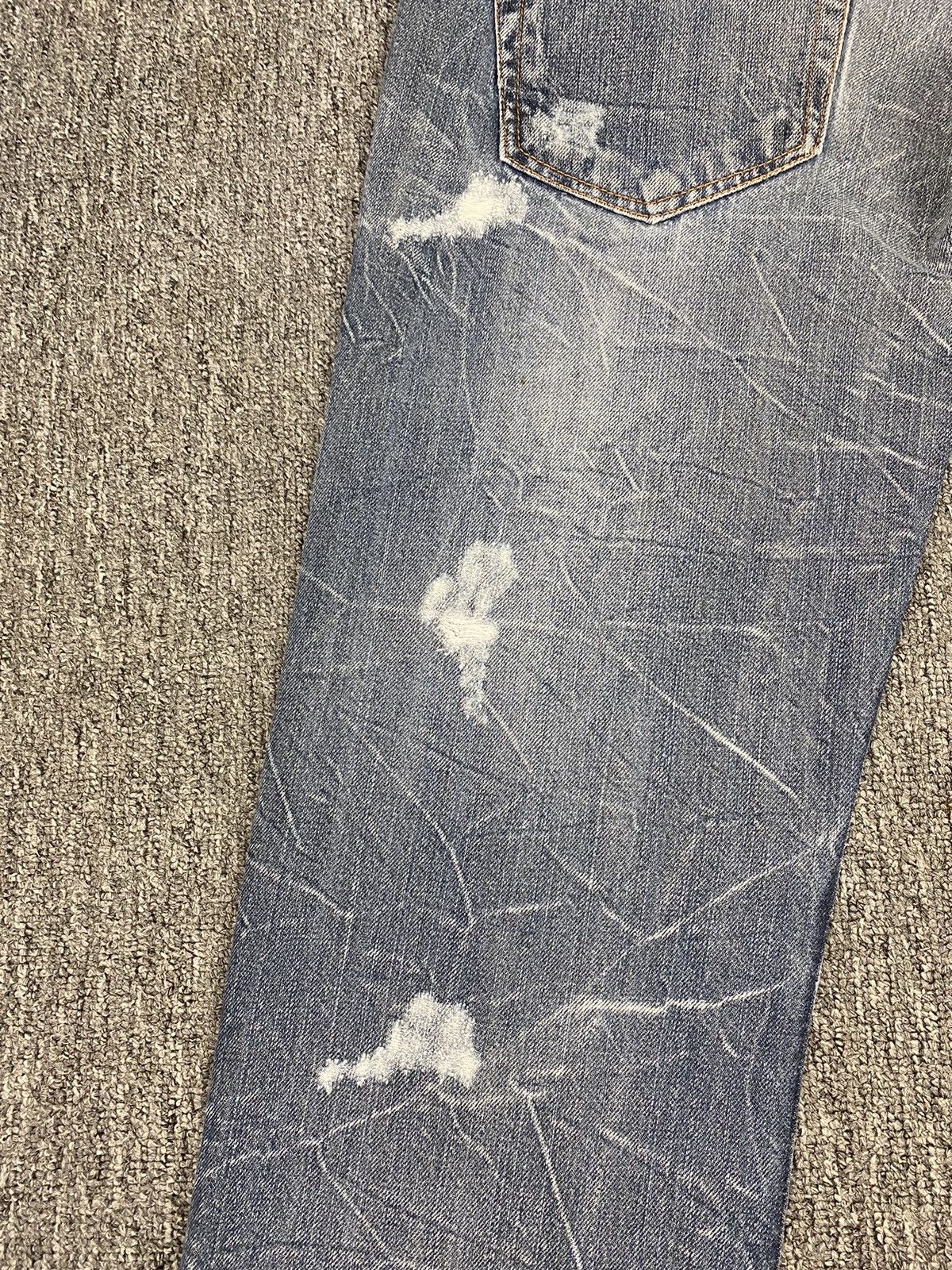 If Six Was Nine × Japanese Brand Nylaus Distressed Flare Jean Size US 31 - 8 Thumbnail