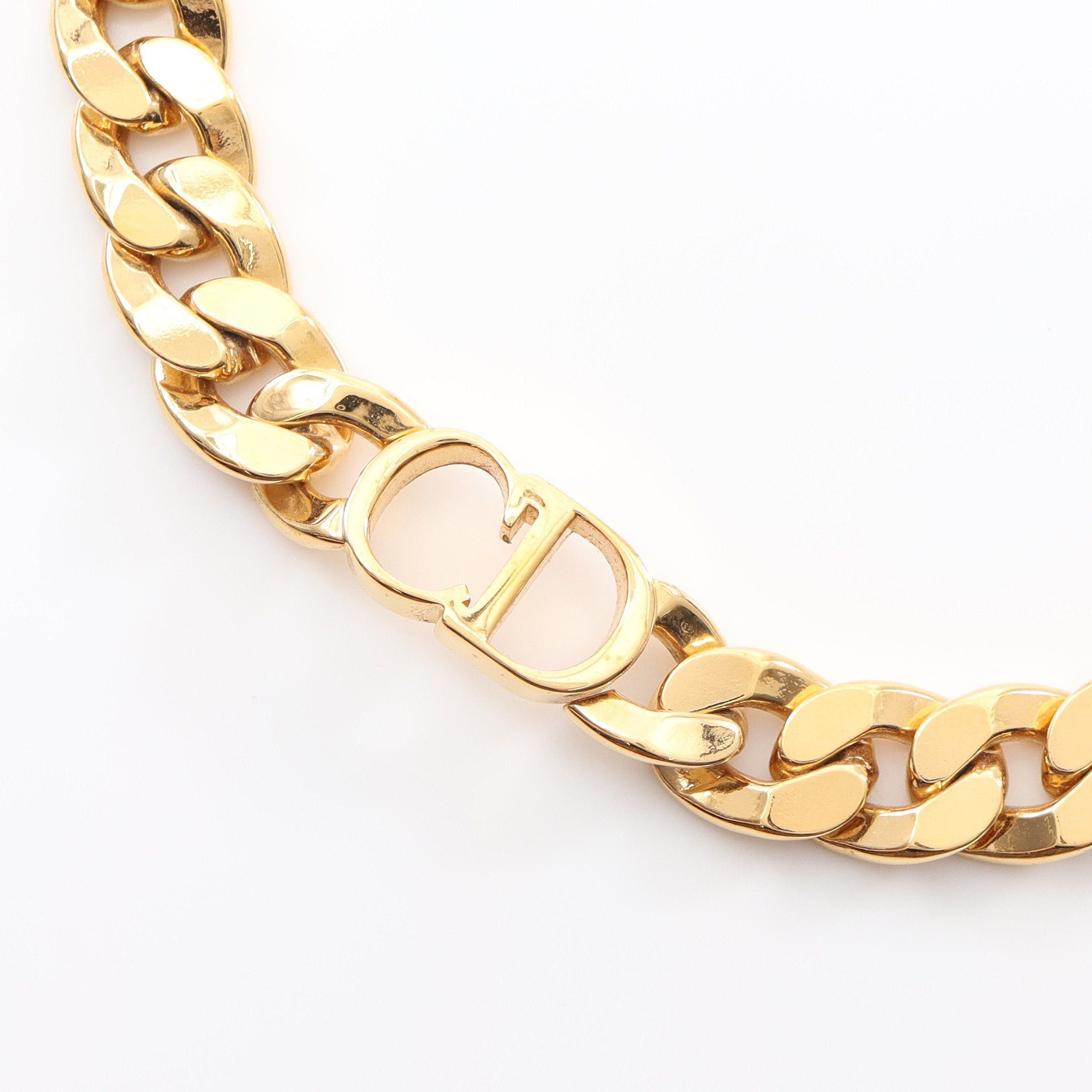 Dior☆ Night Code brass necklace Dior Dior Night Code Brass Necklace | Grailed