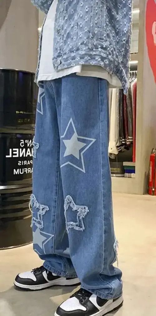 Ts(S) STAR Graphic Denim Jeans Size US 30 / EU 46 - 2 Thumbnail