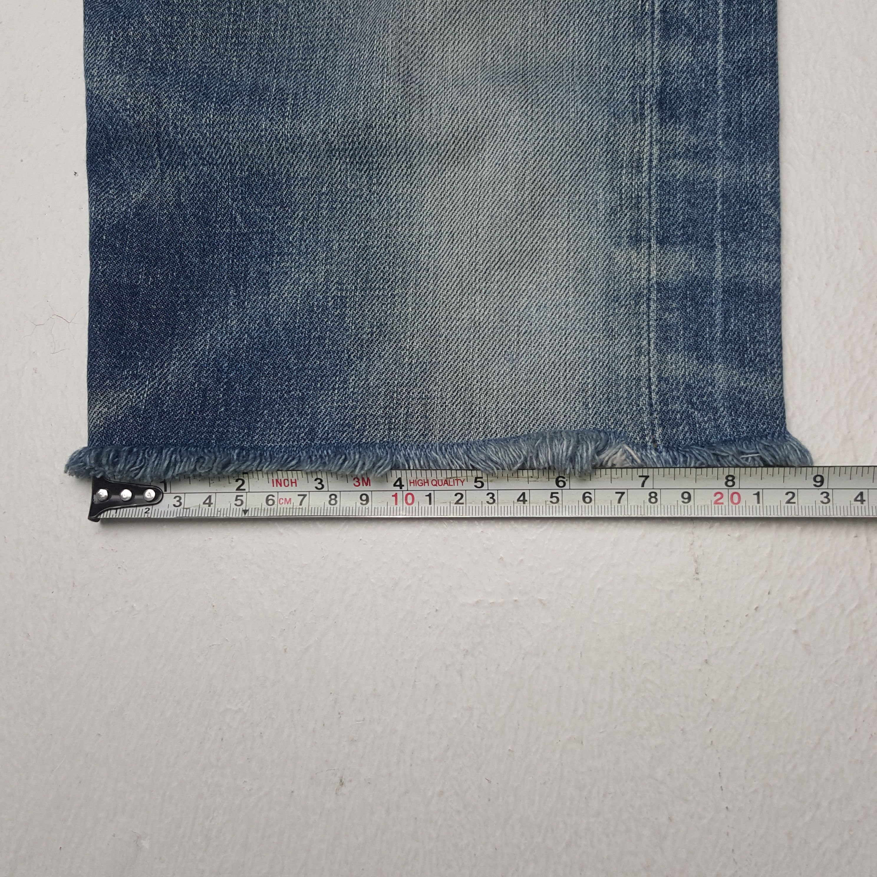 Evisu × Japanese Brand × Vintage Vintage Evis Selvedge Japanese Daicock Custom Denim Jeans Size US 26 / EU 42 - 11 Thumbnail