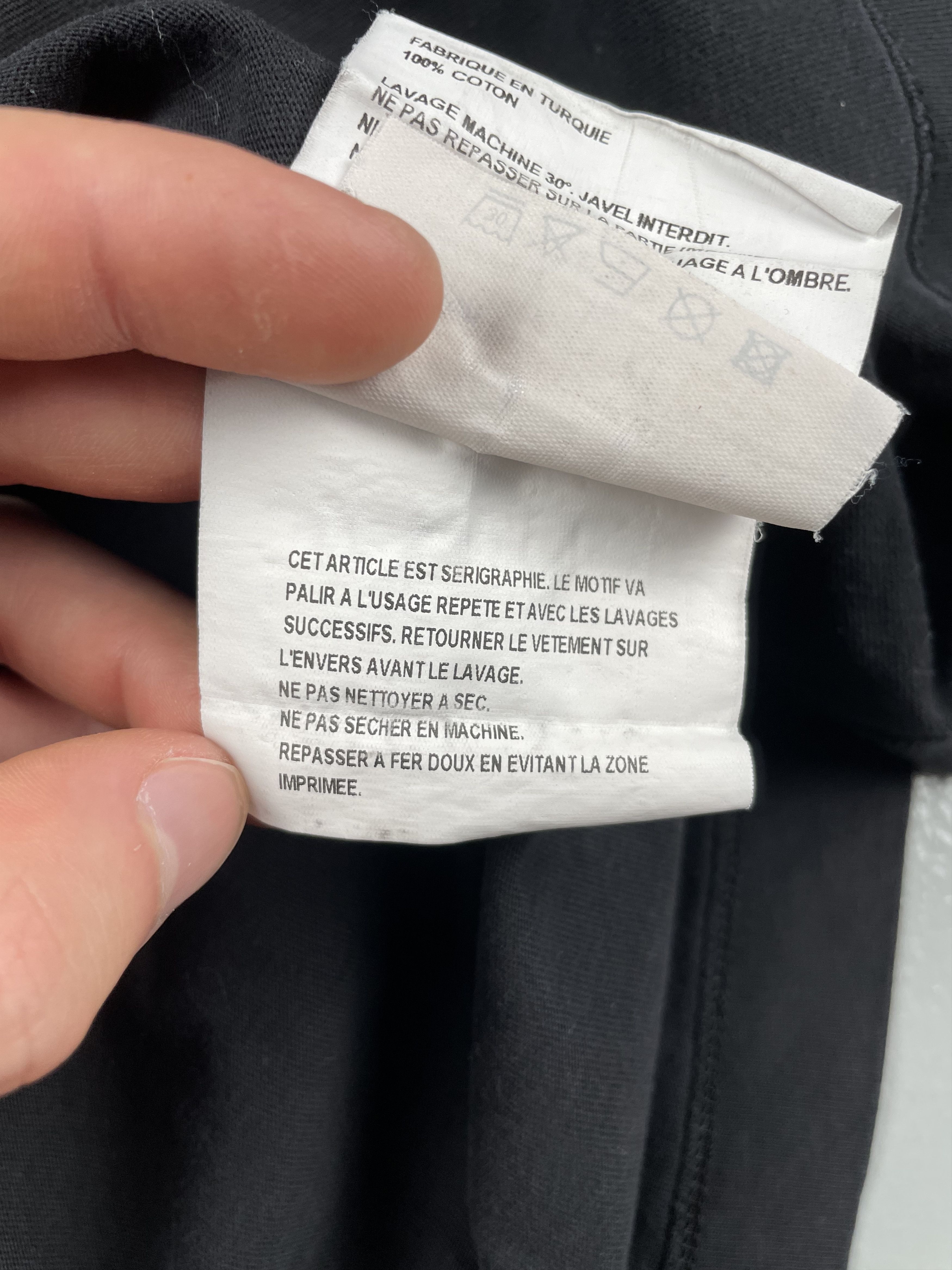 Gosha Rubchinskiy Gosha Rubchinskiy SS18 DJ oversized t-shirt Size US S / EU 44-46 / 1 - 9 Thumbnail