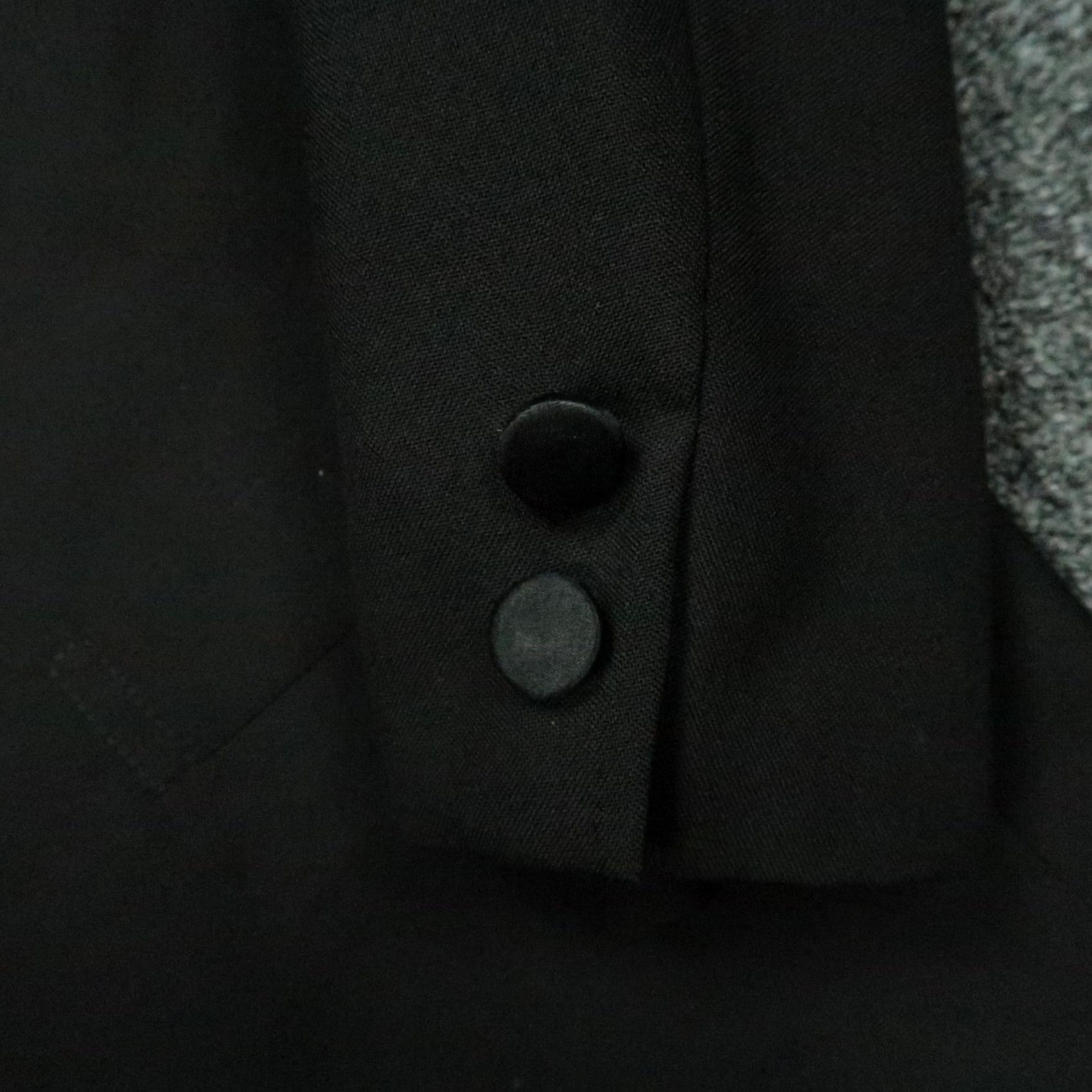 Brooks Brothers VINTAGE Brooks Brothers Blazer Mens 40R Black Tuxedo Jacket Formal Union Made Blazer Mens 40 Black Tuxedo Jacket Formal Union Made Size 40R - 4 Thumbnail