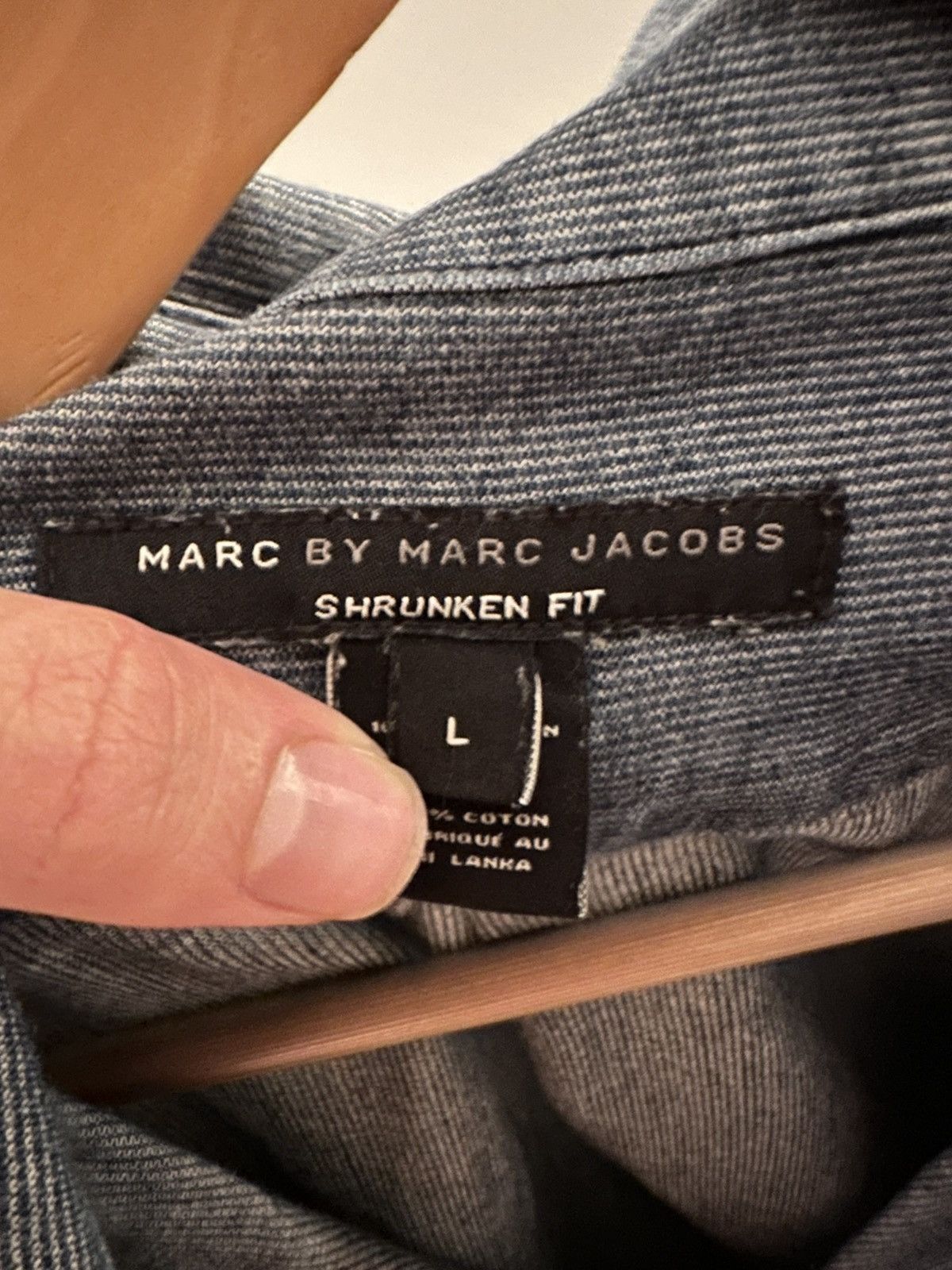 Marc Jacobs Marc Jacobs Shirt Blue Size US L / EU 52-54 / 3 - 3 Thumbnail