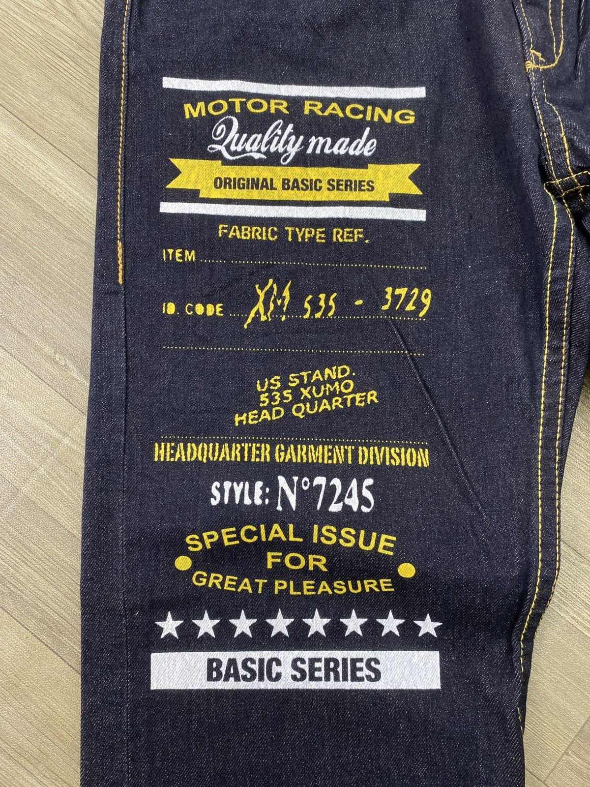 Hysteric Glamour Vintage CoandLu Japan Evisu Style Printed Selvedge Jeans Y2K Size US 34 / EU 50 - 7 Thumbnail