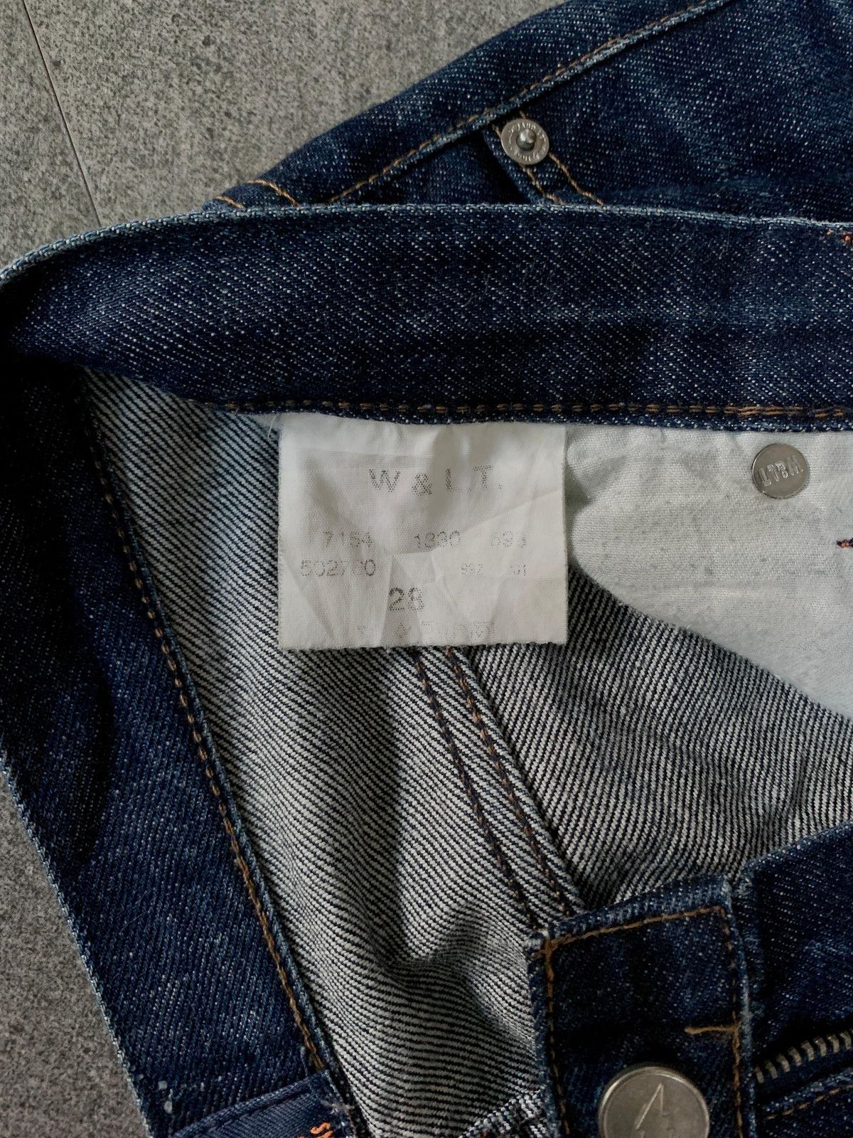 Walter Van Beirendonck FREE TAX! Washed Denim Jeans Size US 28 / EU 44 - 11 Thumbnail