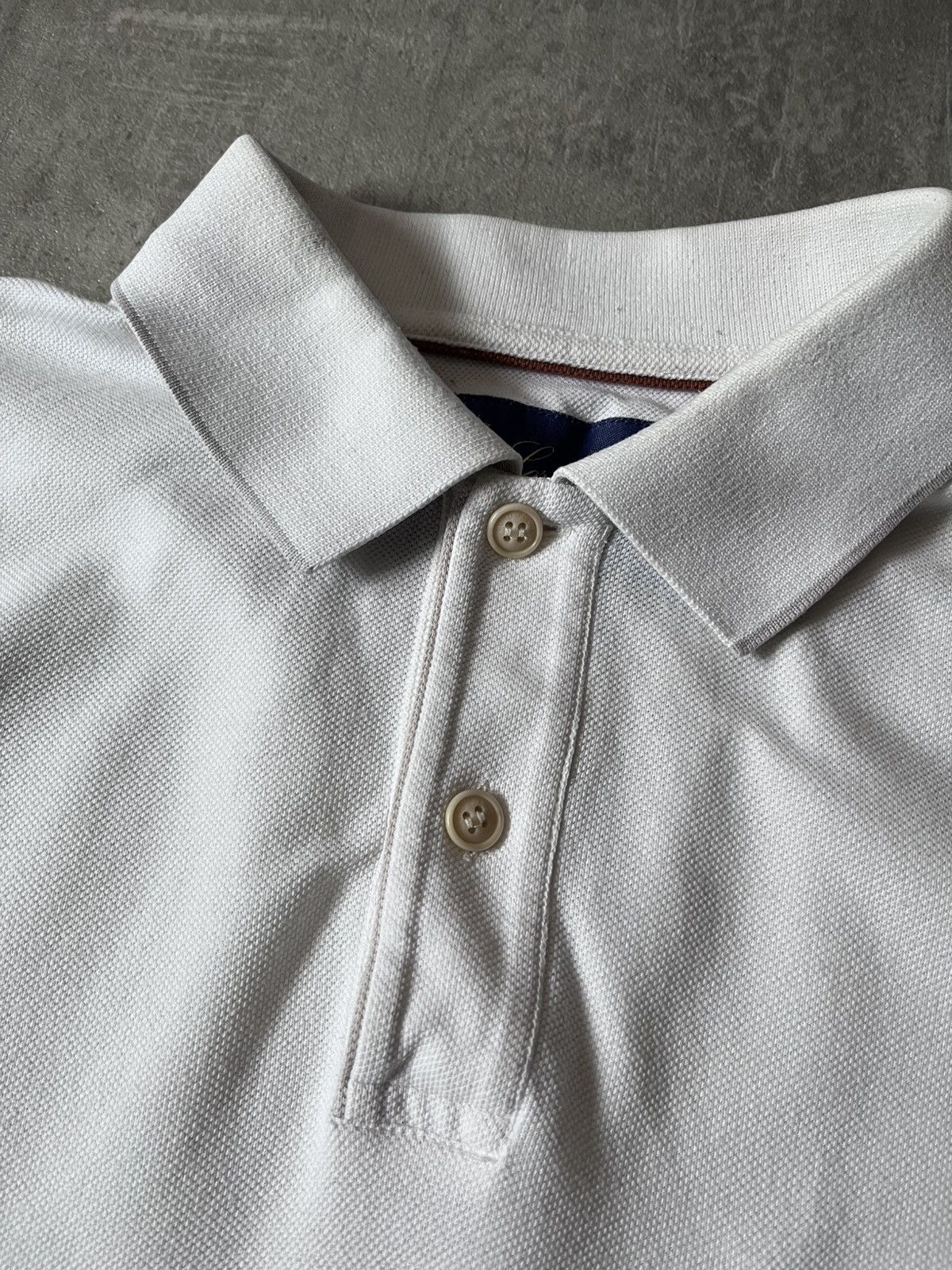 Loro Piana Loro Piana T-shirt Polo Regatta cotton white Size US XL / EU 56 / 4 - 4 Thumbnail