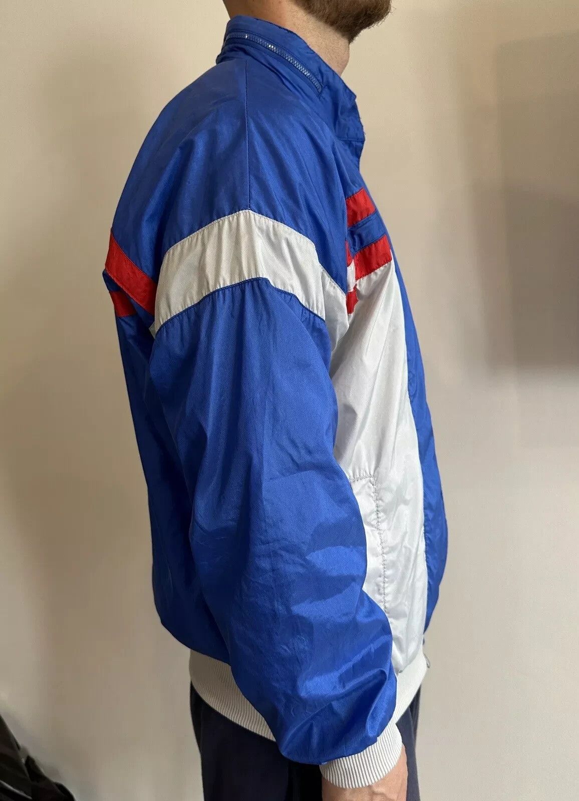 Adidas VINTAGE ADIDAS 1990s TRACK TOP NYLON JACKET MENS Size US M / EU 48-50 / 2 - 10 Thumbnail