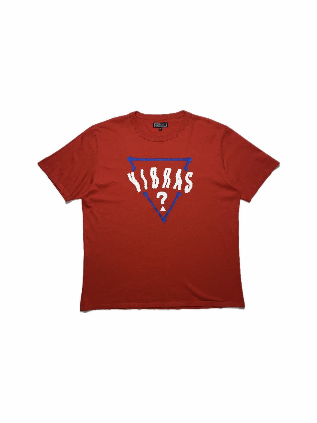 Guess × J Balvin GUESS X J BALVIN Oversize Vibras Logo Cotton T-shirt Red Size US L / EU 52-54 / 3 - 1 Thumbnail