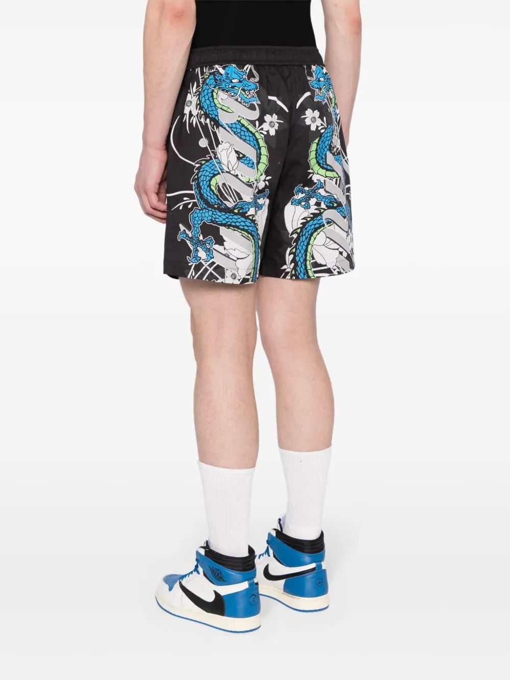 Amiri o1mle0326 Dragon Shorts in Multicolor Size US 34 / EU 50 - 4 Thumbnail