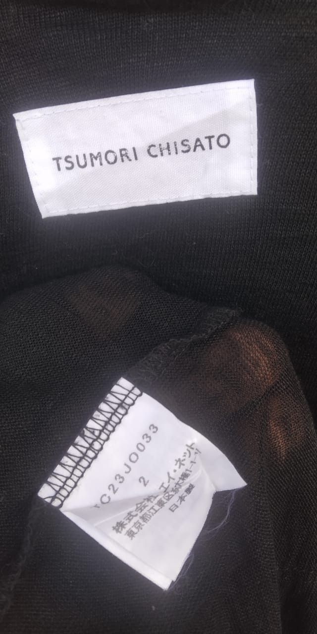 Tsumori Chisato Black Tsumori chisato long cardigan/outer Size M / US 6-8 / IT 42-44 - 6 Thumbnail