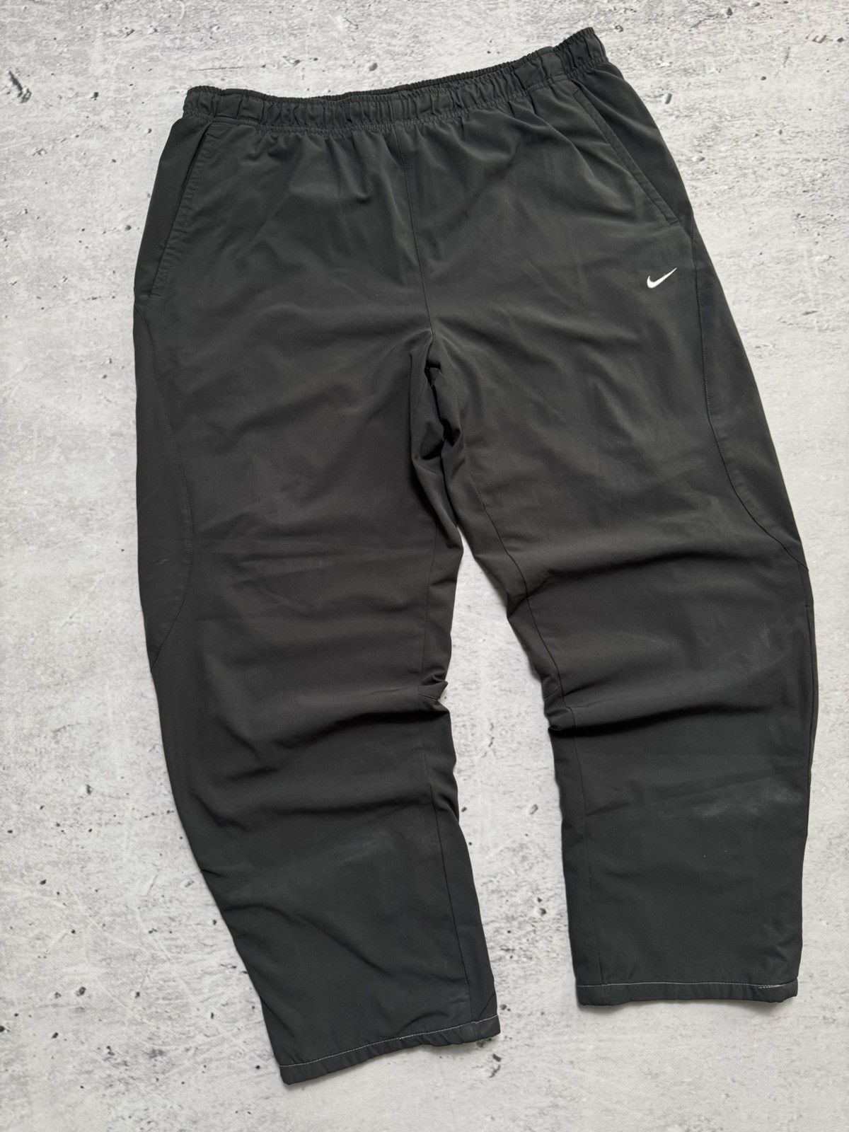 Nike × Vintage NIKE VINTAGE BASIC LOGO OVERSIZE BAGGY PANTS Size US 34 / EU 50 - 2 Thumbnail
