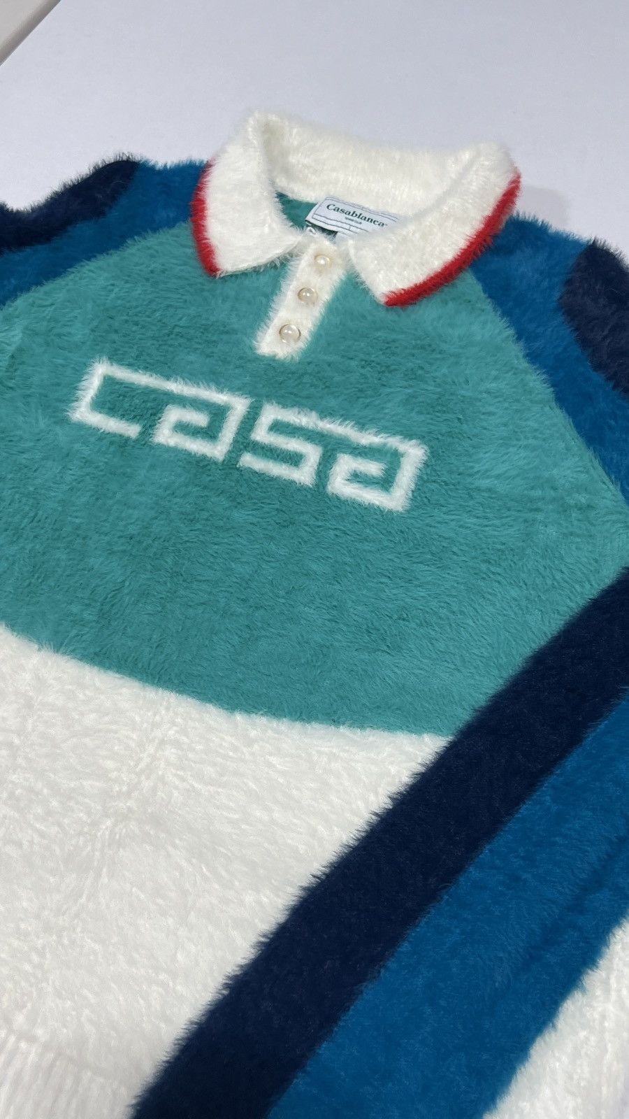 Casablanca Casablanca Sport Fluffy Polo Top Size US L / EU 52-54 / 3 - 4 Thumbnail