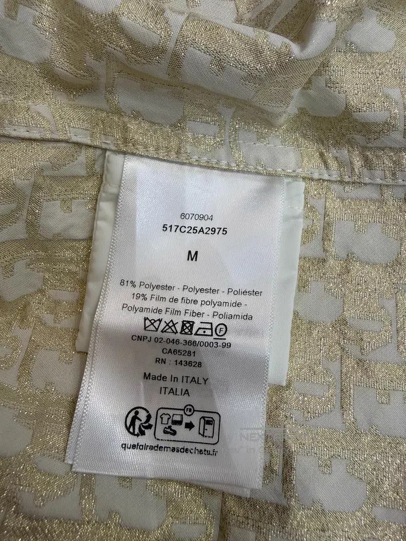 Dior Dior Early spring golden old flower windbreaker jacket Size M / US 6-8 / IT 42-44 - 5 Thumbnail