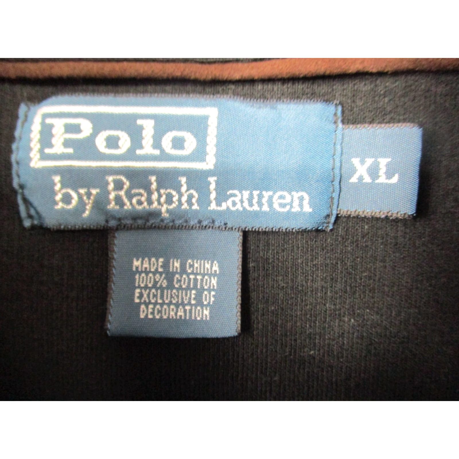 Polo Ralph Lauren VINTAGE Polo Ralph Lauren Sweater Cowl Neck Men's XL Black Estate Rib Size US XL / EU 56 / 4 - 3 Thumbnail