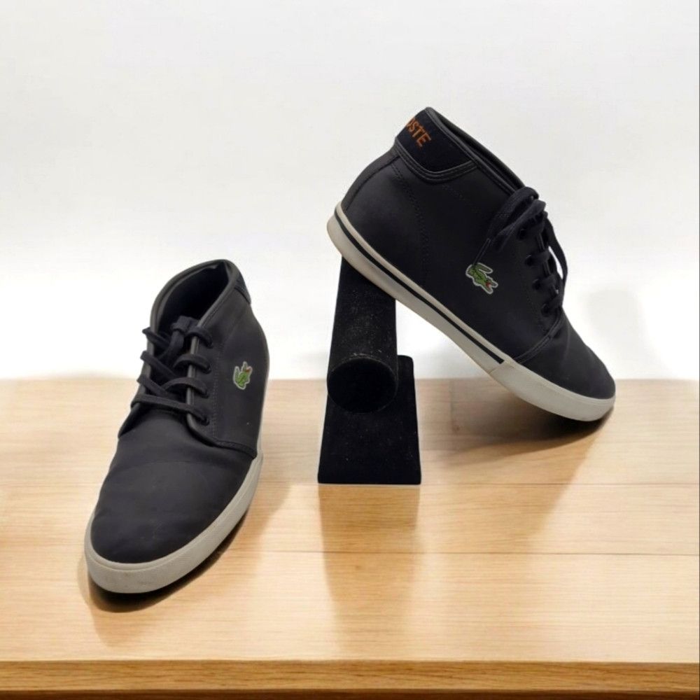 Lacoste Lacoste Izod Alligator Men's Black Ampthill Sneakers sz 7 Size US 7 / EU 40 - 1 Thumbnail