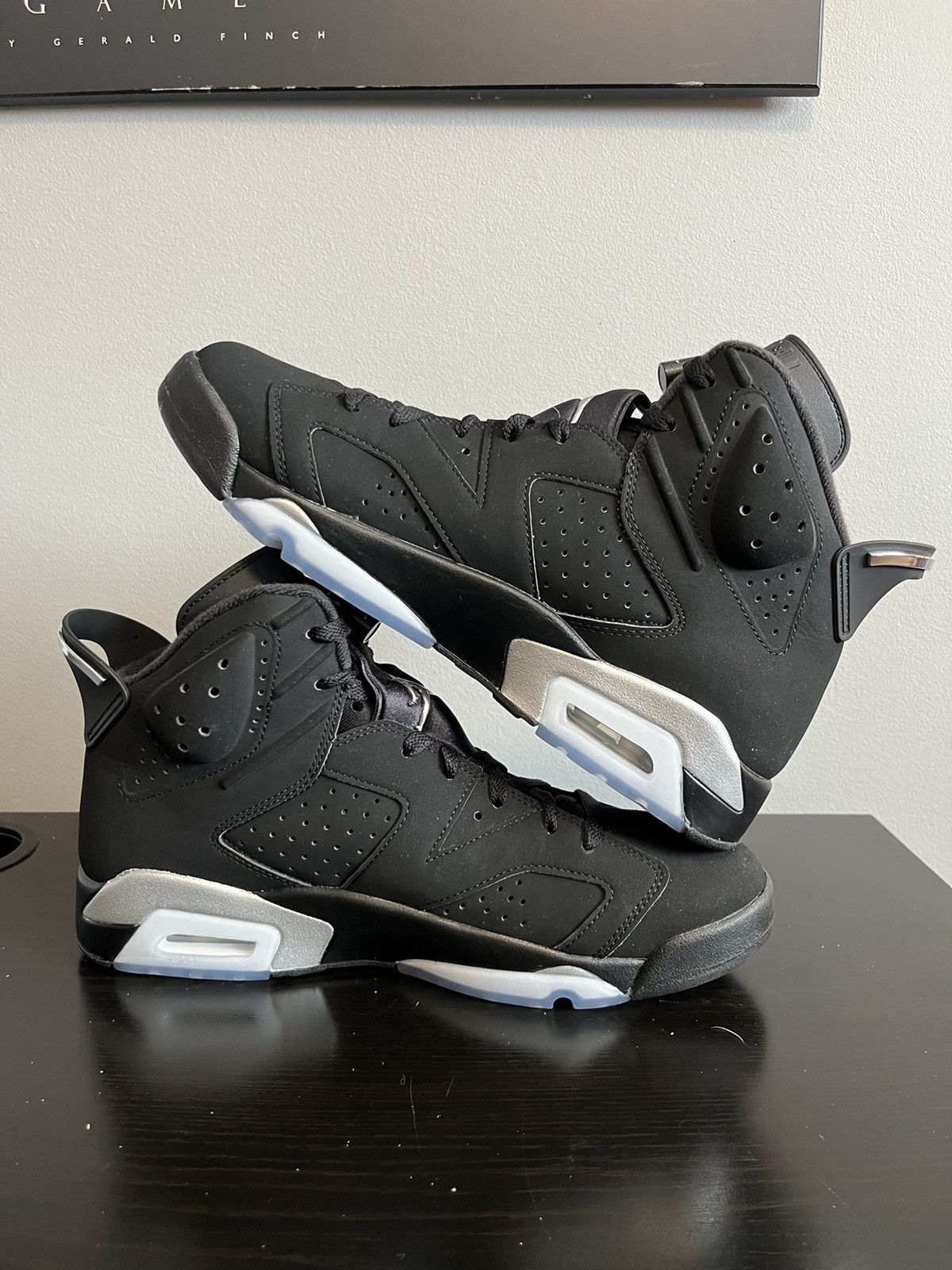 Jordan Brand Air Jordan 6 Retro Chrome Size US 10 / EU 43 - 2 Thumbnail