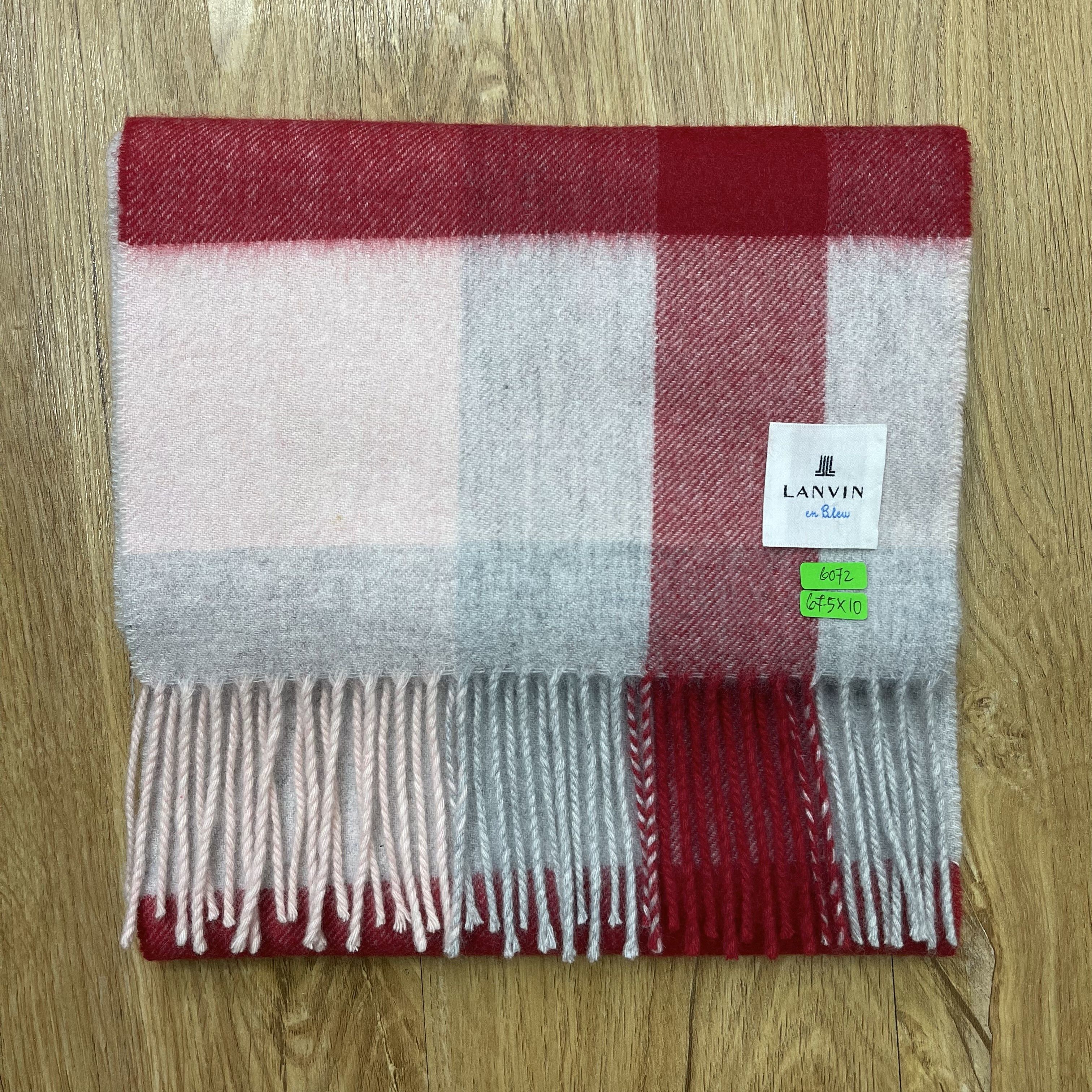 Lanvin Vintage Lanvin Scarf / Muffler - 6072 Size ONE SIZE - 10 Thumbnail