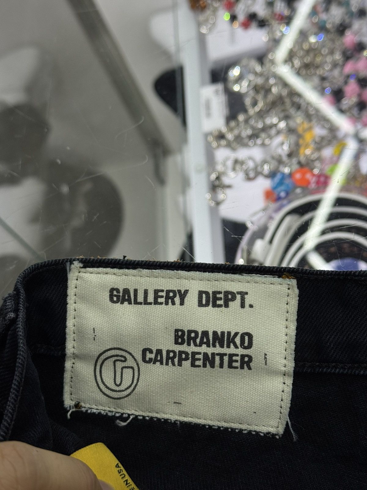 Gallery Dept. Gallery Dept Branko Carpenter Denim Jeans Black Size US 34 / EU 50 - 9 Thumbnail