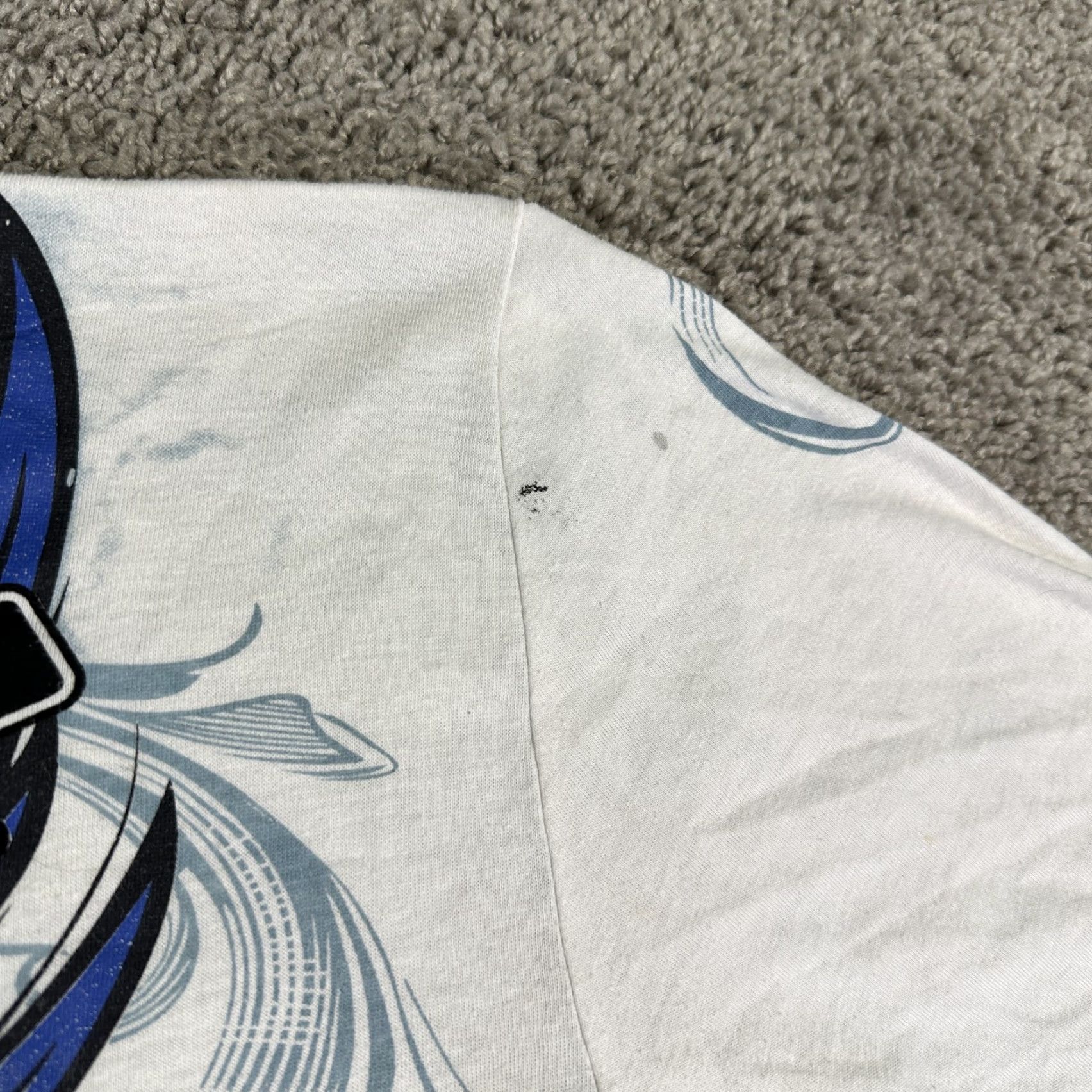 Express DWNTWN Express Shirt Mens Large White Graphic Tattoo Ascendance Luster Tee Short Sleeve Crew Neck Size US L / EU 52-54 / 3 - 4 Thumbnail