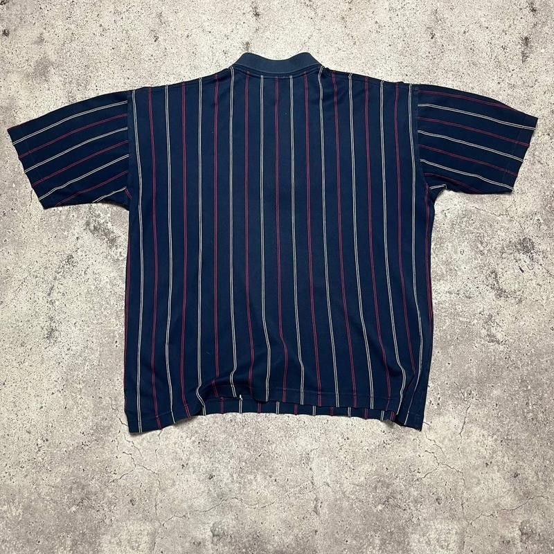 Paul & Shark Paul&Shark Yachting Polo Navy Blue Striped Shirt Size L Size US XL / EU 56 / 4 - 8 Thumbnail