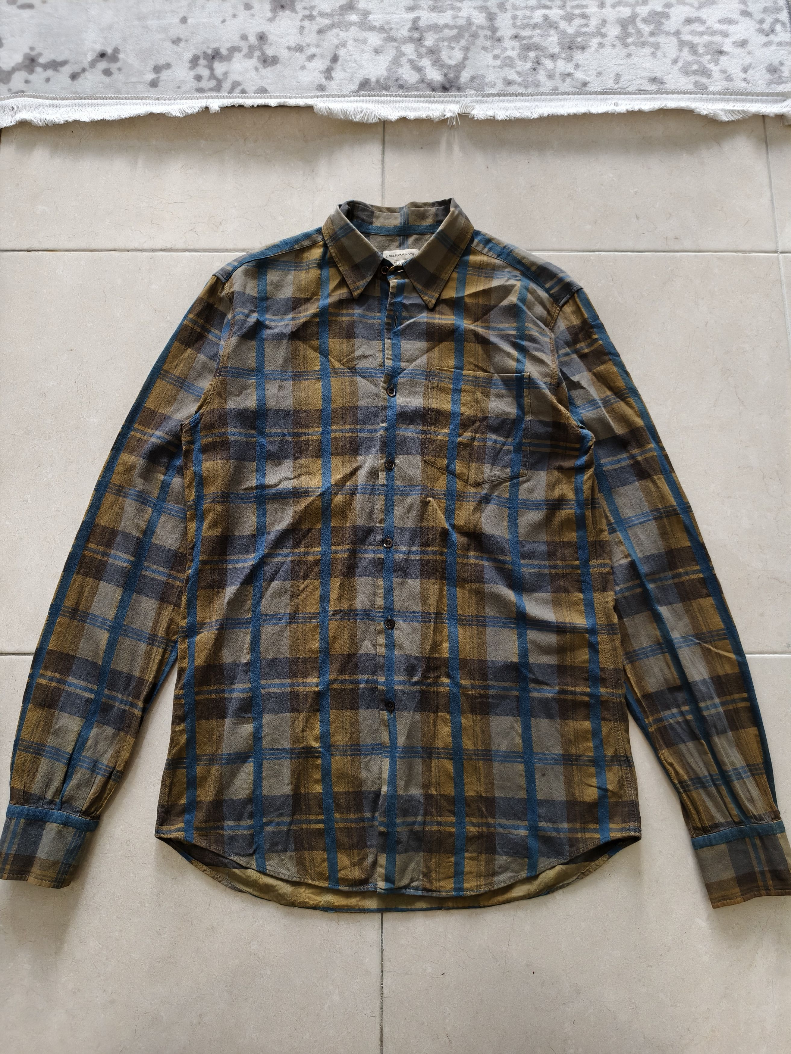 Dries Van Noten 🔥STEALS🔥Very Rare Dries Van Noten Tartan Shadow Plaid Size US M / EU 48-50 / 2 - 1 Thumbnail
