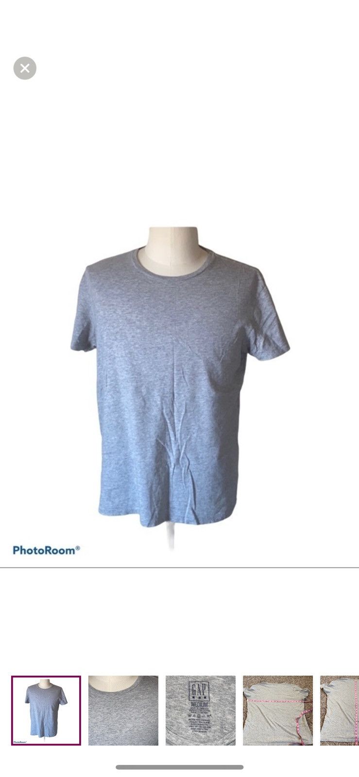 Gap Gap medium gray crewneck T shirt Size US M / EU 48-50 / 2 - 1 Thumbnail