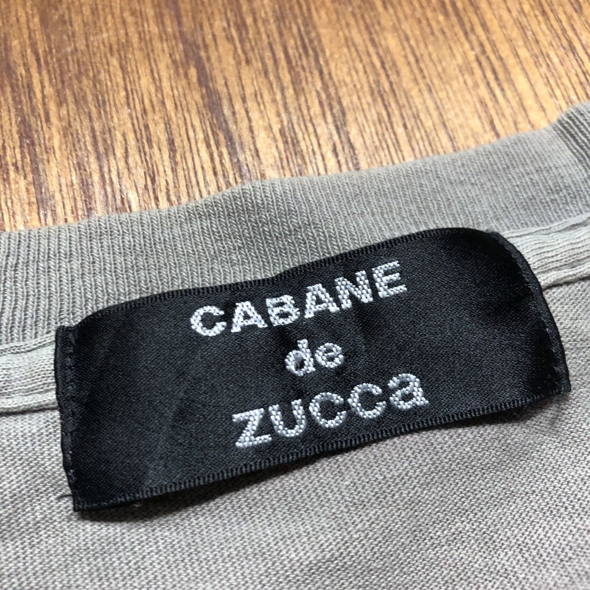 CABANE de ZUCCa × Issey Miyake × Japanese Brand Cabane de Zucca T-Shirt by Adrein Genty Size US S / EU 44-46 / 1 - 4 Thumbnail