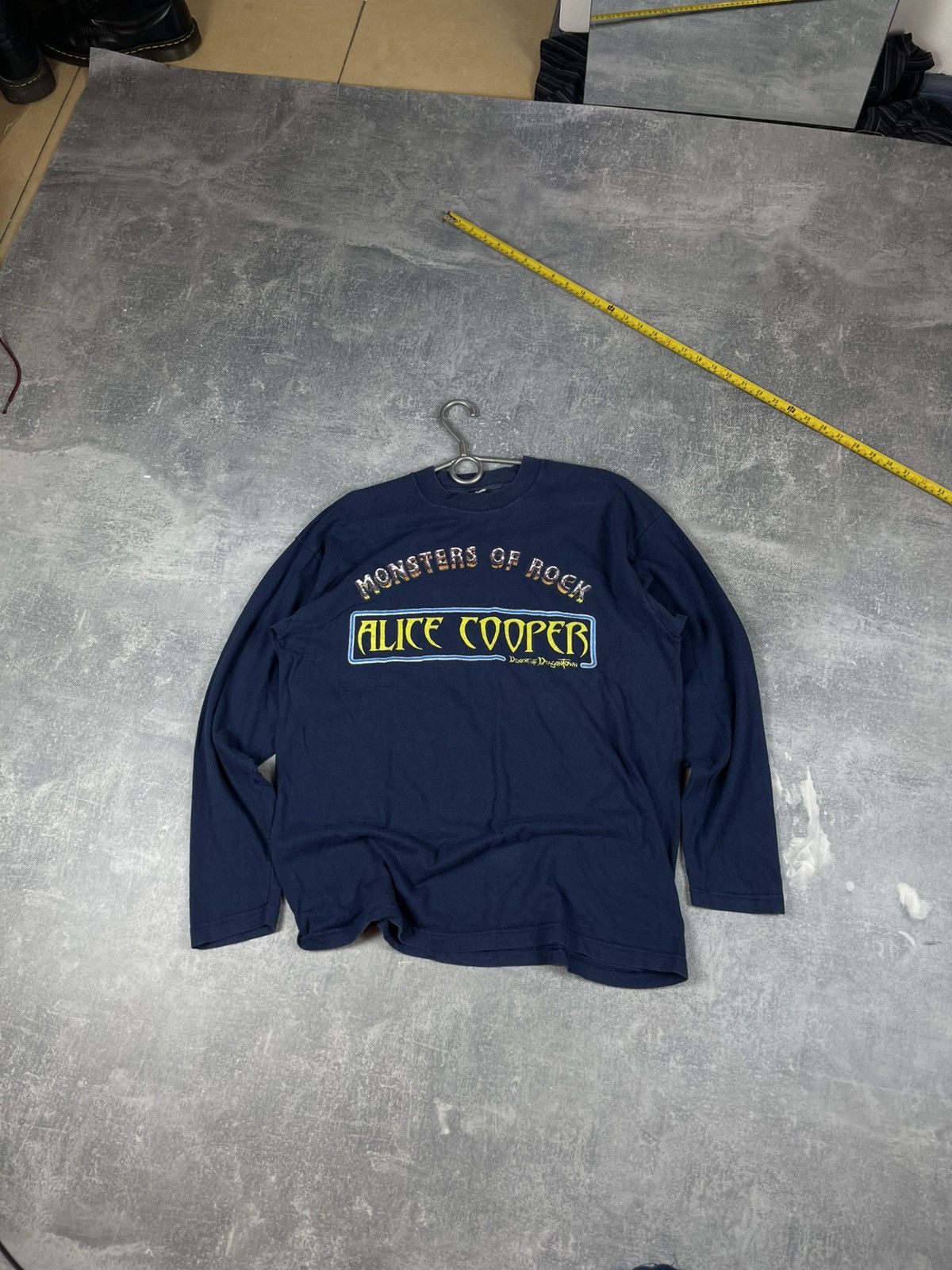 Band Tees Vintage 2002 Alice Cooper Monster of rock long sleeve tee Size US L / EU 52-54 / 3 - 2 Thumbnail