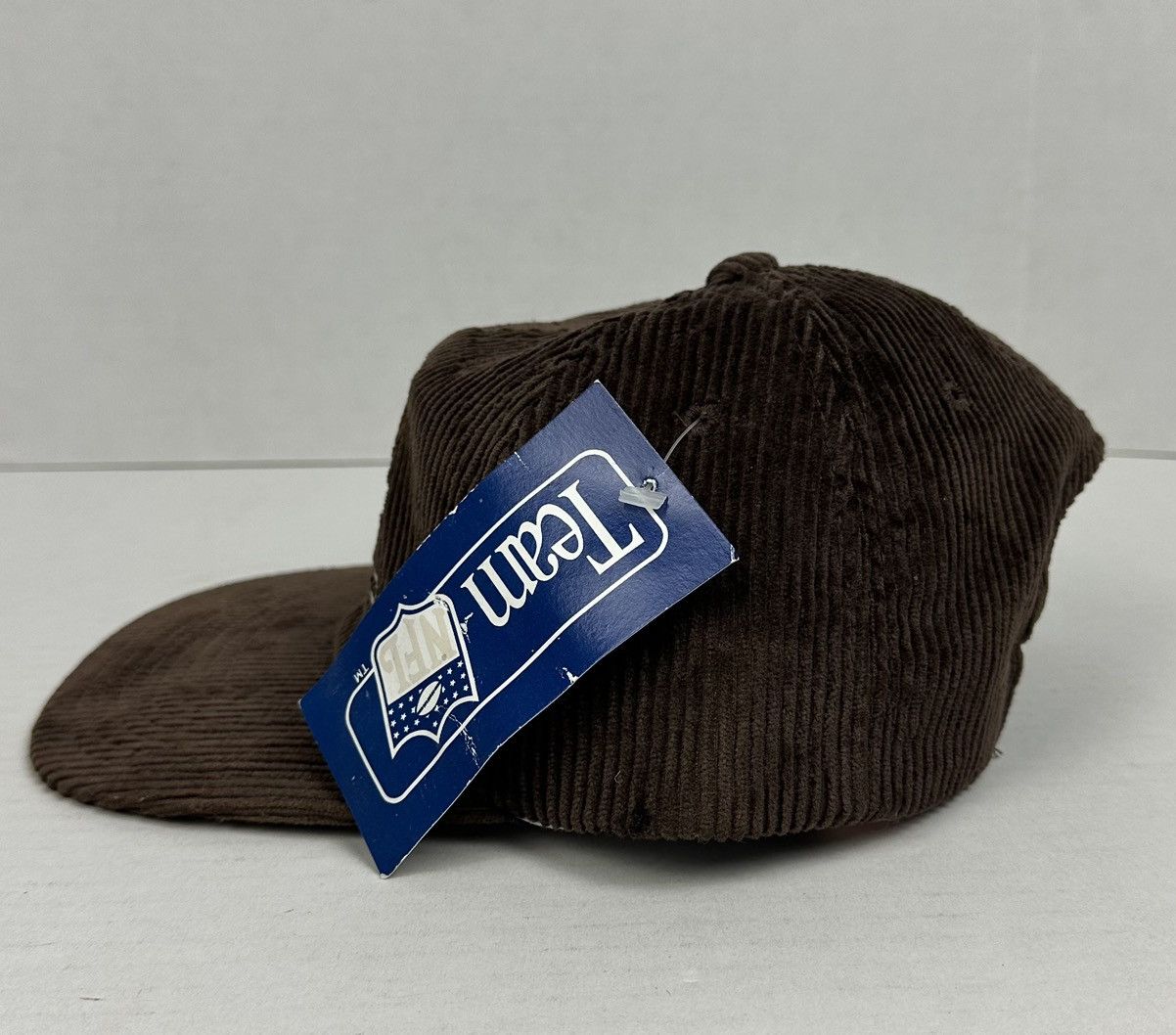 NFL Vintage Cleveland Browns Corduroy Snapback Hat Annco NFL 90s Size ONE SIZE - 3 Thumbnail