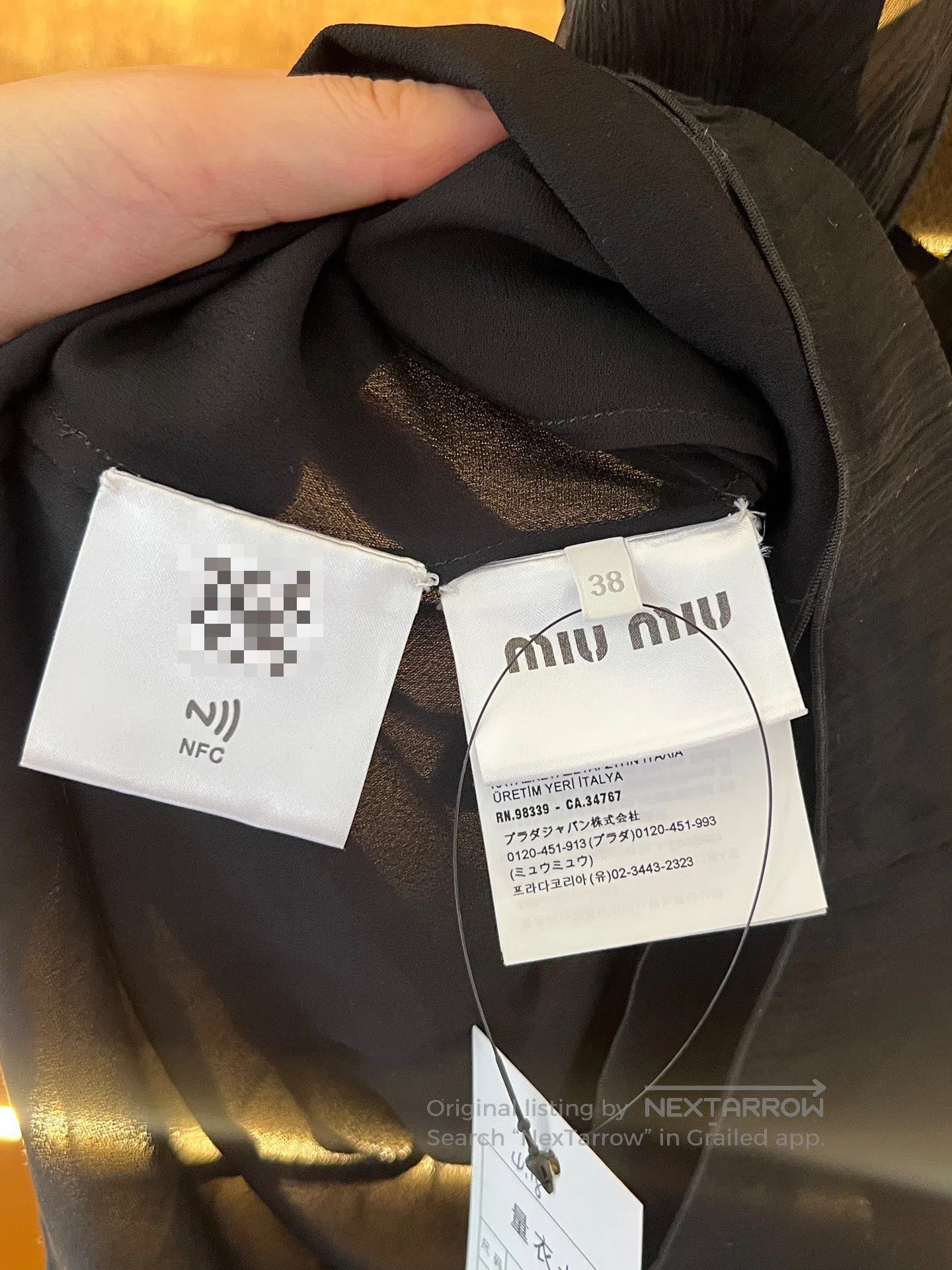 Miu Miu Miu Miu Printed Strap Maxi Dress| Size XS / US 0-2 / IT 36-38 - 5 Thumbnail