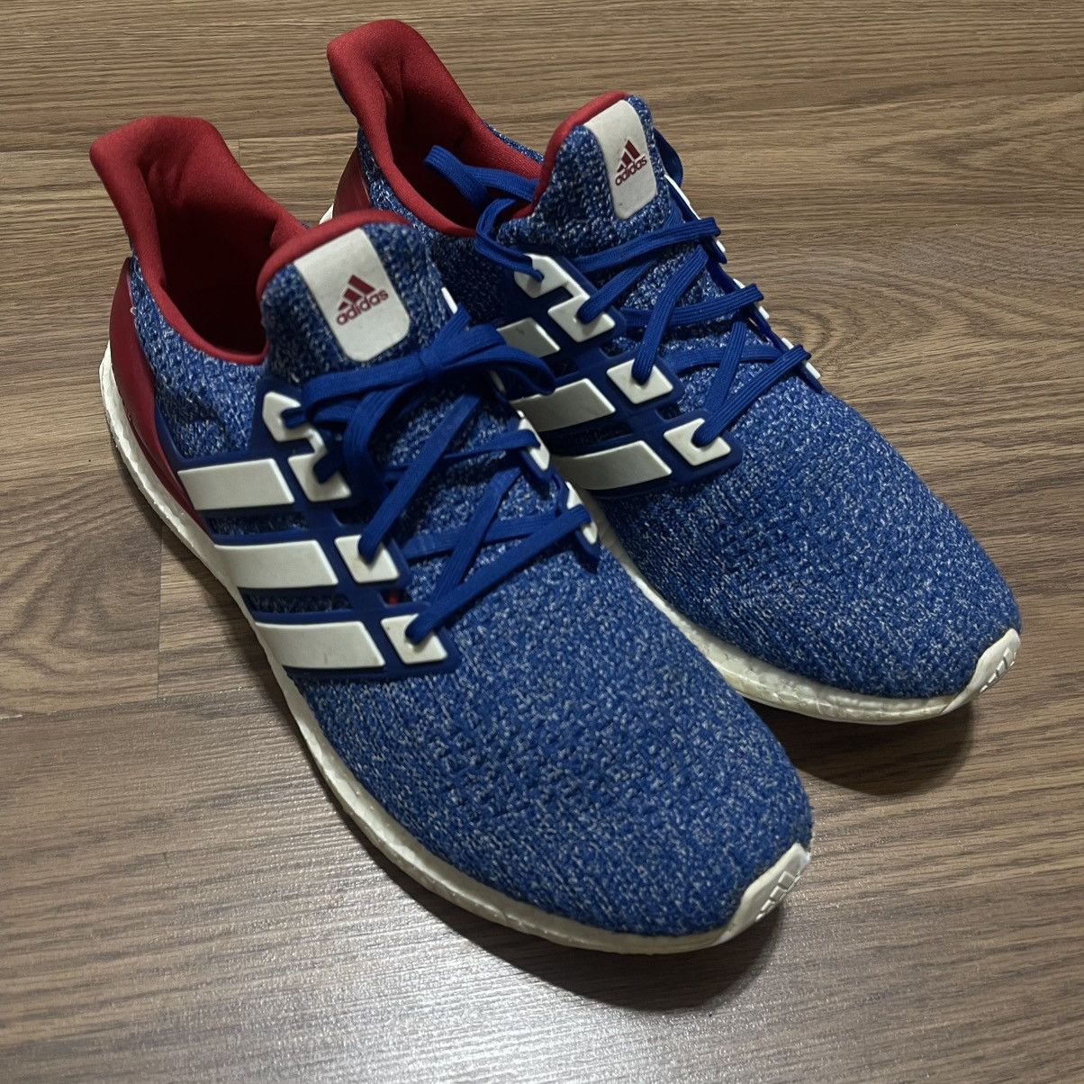 Adidas Adidas UltraBoost 4.0 'USA' Red white blue Size US 12 / EU 45 - 2 Thumbnail