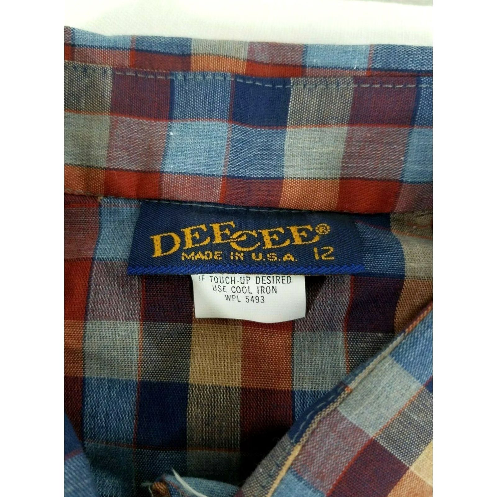 Vintage Vintage Lady DeeCee Plaid Western Rockabilly Cowboy Pearl Snap Sz 12 Ladies Shirt Size XL / US 12-14 / IT 48-50 - 4 Thumbnail