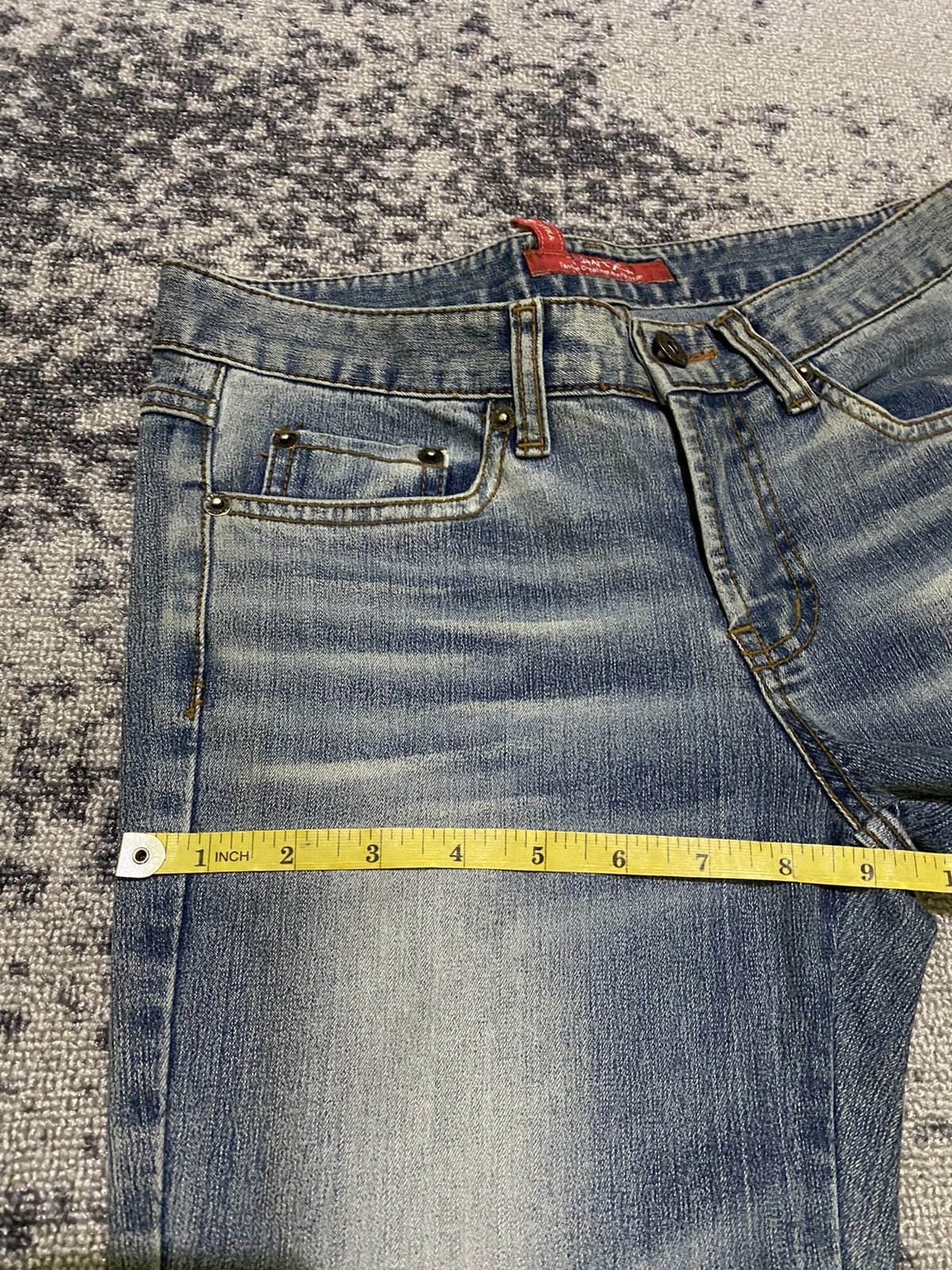 Hysteric Glamour × If Six Was Nine Y2k Tantra ifsixwasnine sukajan flare jeans Size 28" / US 6 / IT 42 - 12 Thumbnail