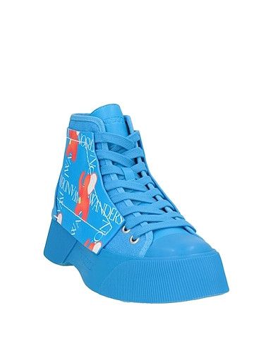 JW Anderson o1mle1024 High Trainer Sneakers in Blue Size US 8 / EU 41 - 2 Thumbnail