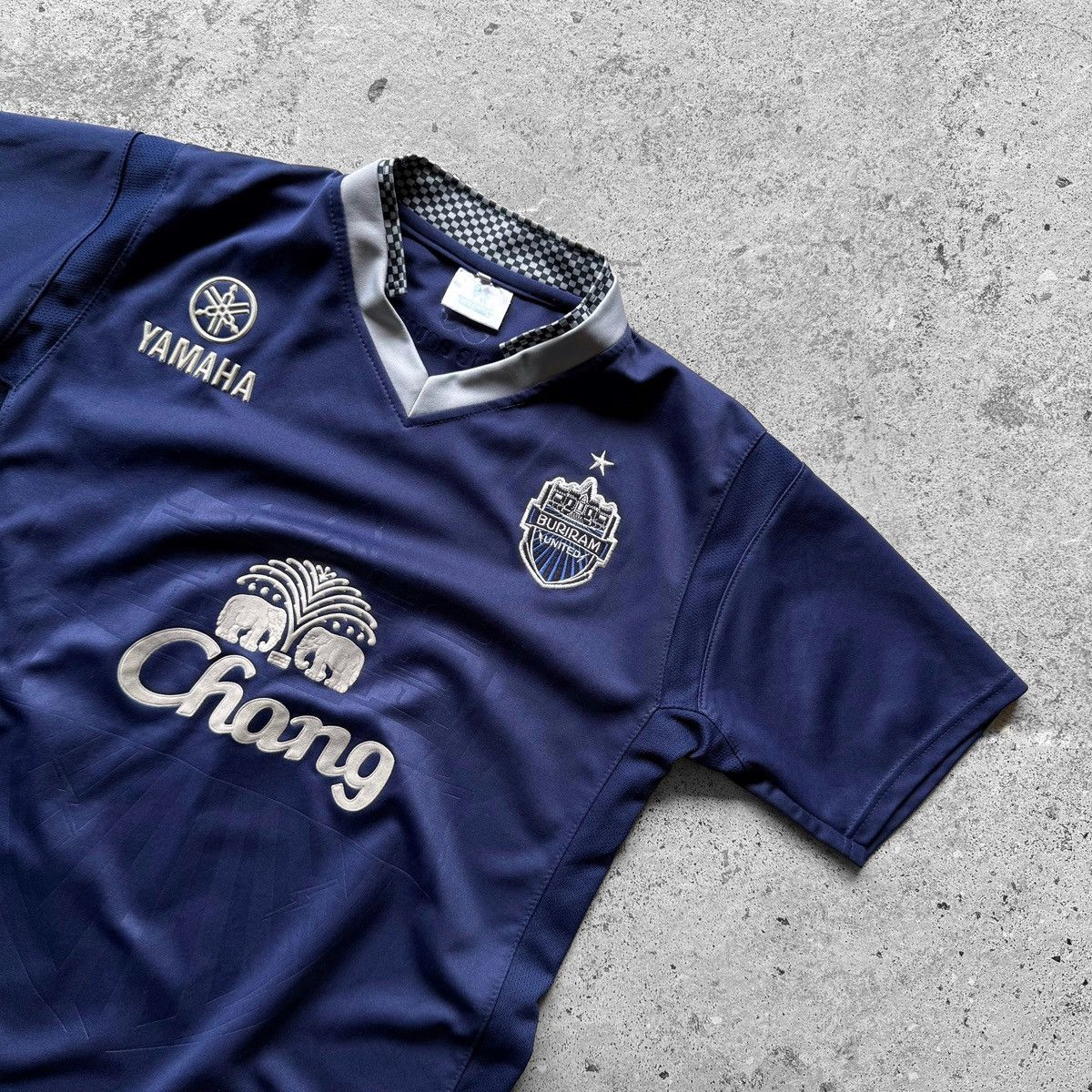 Vintage Yamaha Buriram United Mens Blue Vintage Soccer Jersey Size US M / EU 48-50 / 2 - 3 Thumbnail