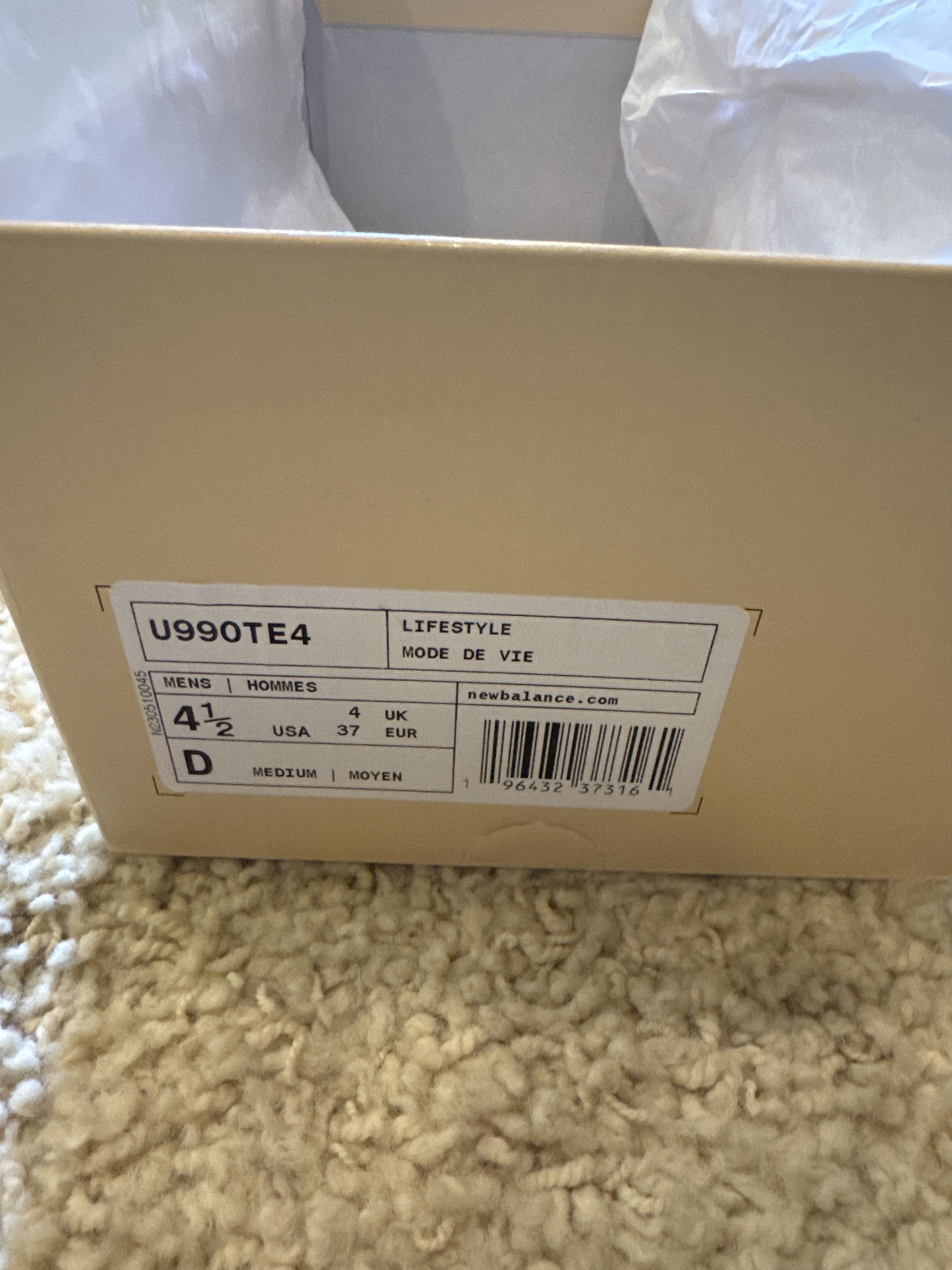 New Balance New Balance Teddy Santis 990v4 Size US 6 / IT 36 - 7 Thumbnail