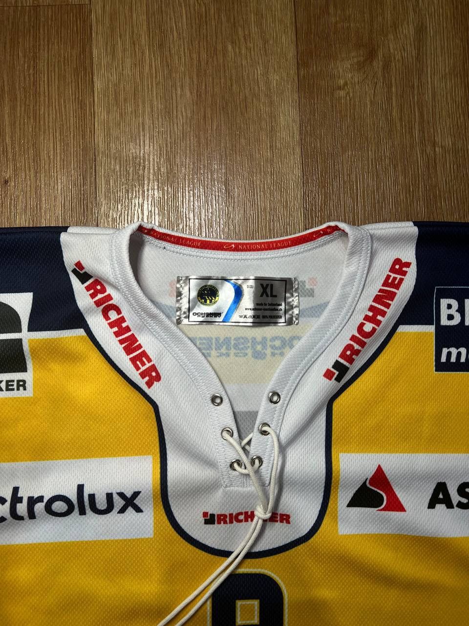 Other SCL Langenthal Hockey Jersey #9 Swiss National League2015-16 Size US XL / EU 56 / 4 - 3 Thumbnail