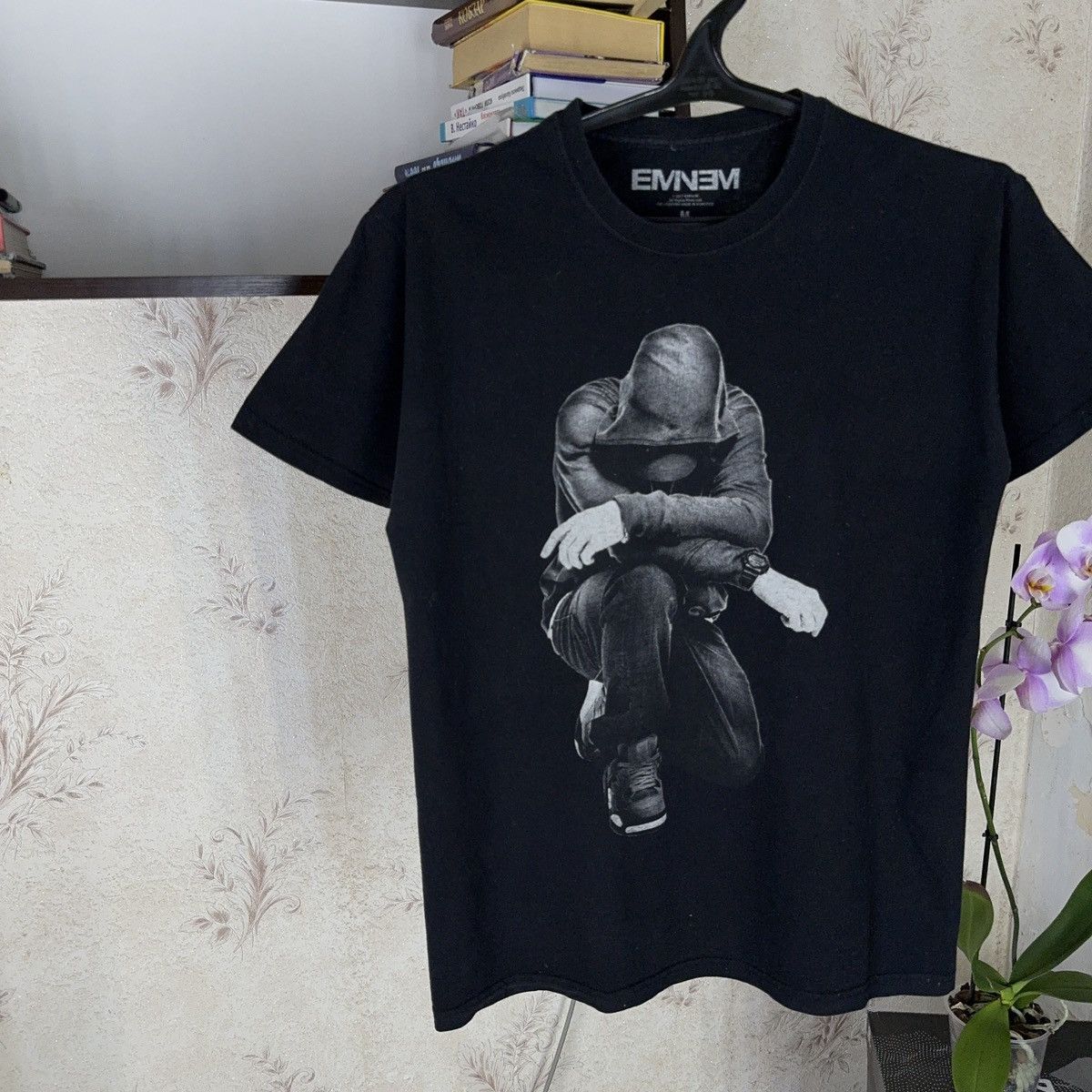 Eminem × Vintage Vintage Eminem 2017 T shirt Black Streetwear Rap Sz M Size US M / EU 48-50 / 2 - 6 Thumbnail