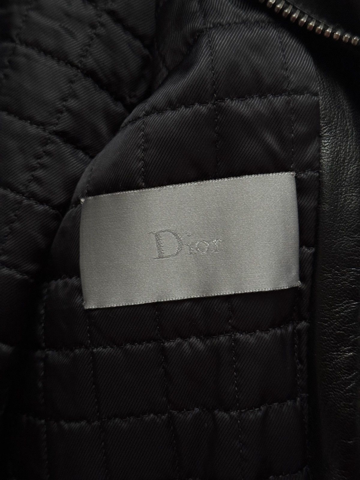 Dior Dior Homme Leather Jacket in Black size IT 50 Size US M / EU 48-50 / 2 - 9 Thumbnail
