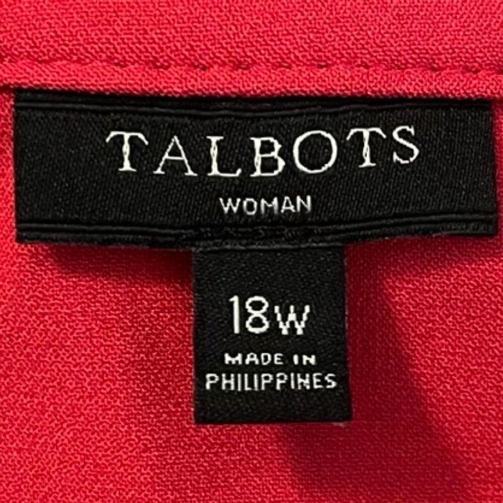Talbots Talbots Woman Pink Shirt Dress Sz 18W Size XXL / US 16-18 / IT 52-54 - 6 Thumbnail