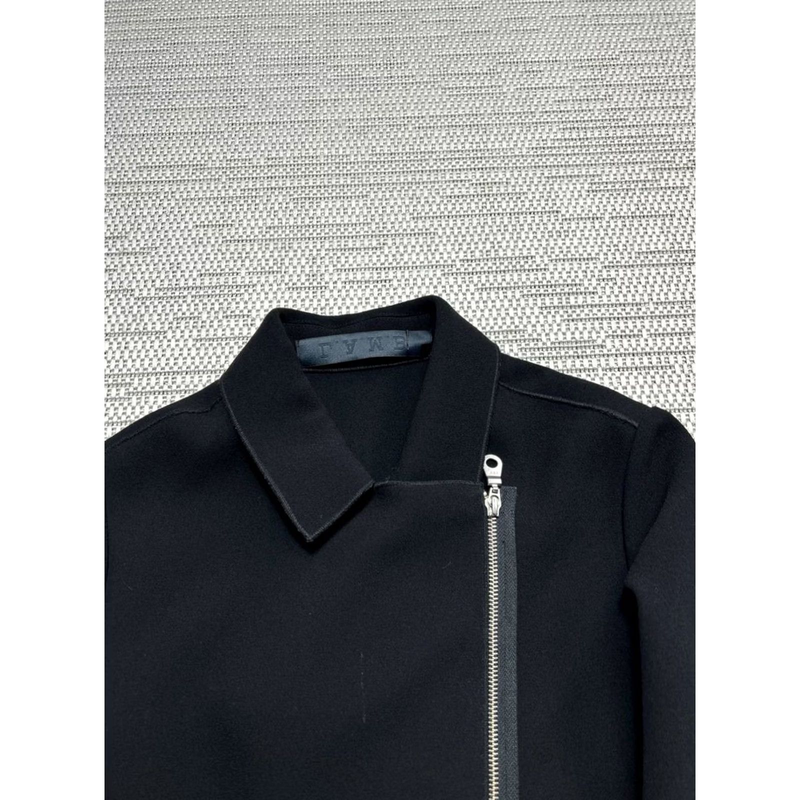 Vintage Lamb Jacket Womens 6 Black Full Zip Jacket Coat Slim 6 Black Full Zip Lamb Womens Jacket Size M / US 6-8 / IT 42-44 - 2 Thumbnail