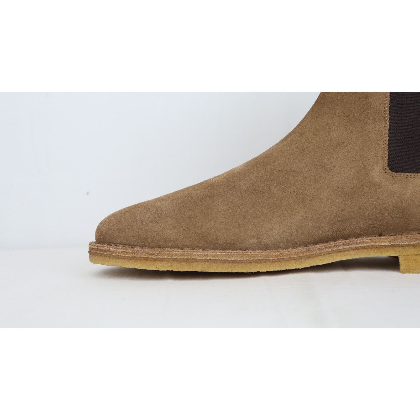 Saint Laurent Paris o1rshd1 Flat Heel Leather Up Boots in Camel Size US 14 / EU 47 - 4 Thumbnail