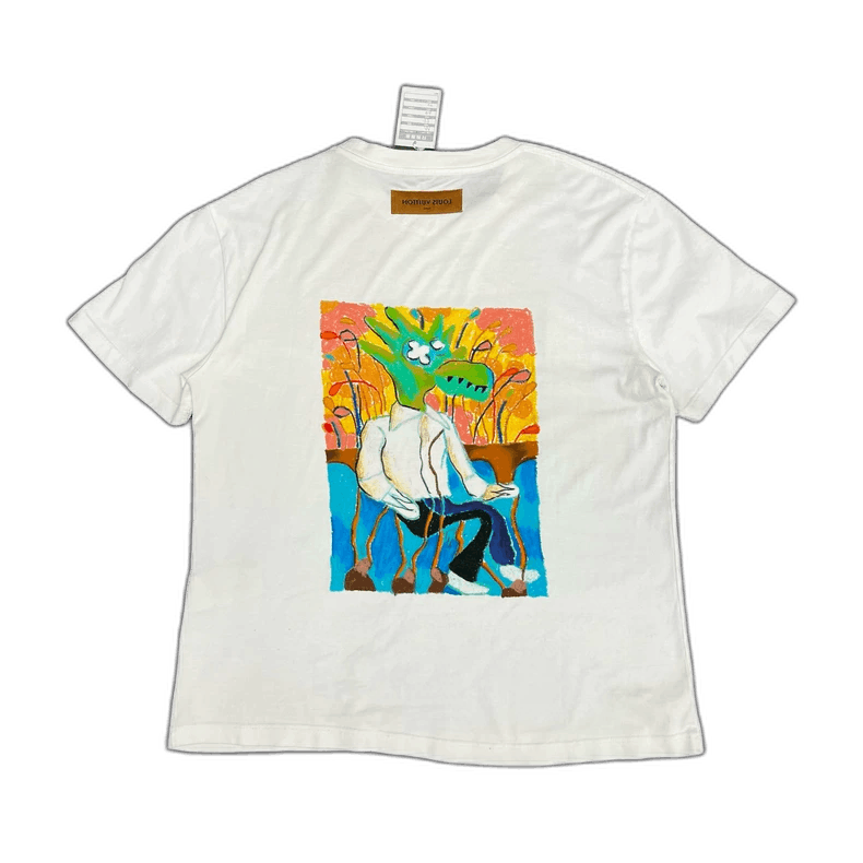 Louis Vuitton Louis Vuitton Cartoon Dragon Short Sleeve Shirt Size US M / EU 48-50 / 2 - 1 Thumbnail