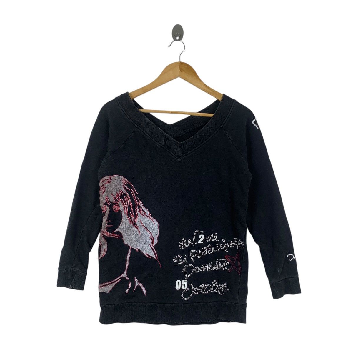 Other DOMENIKA IDOL ANIME Dance Pop Rhythm Tee Shirt Top Size S / US 4 / IT 40 - 4 Thumbnail