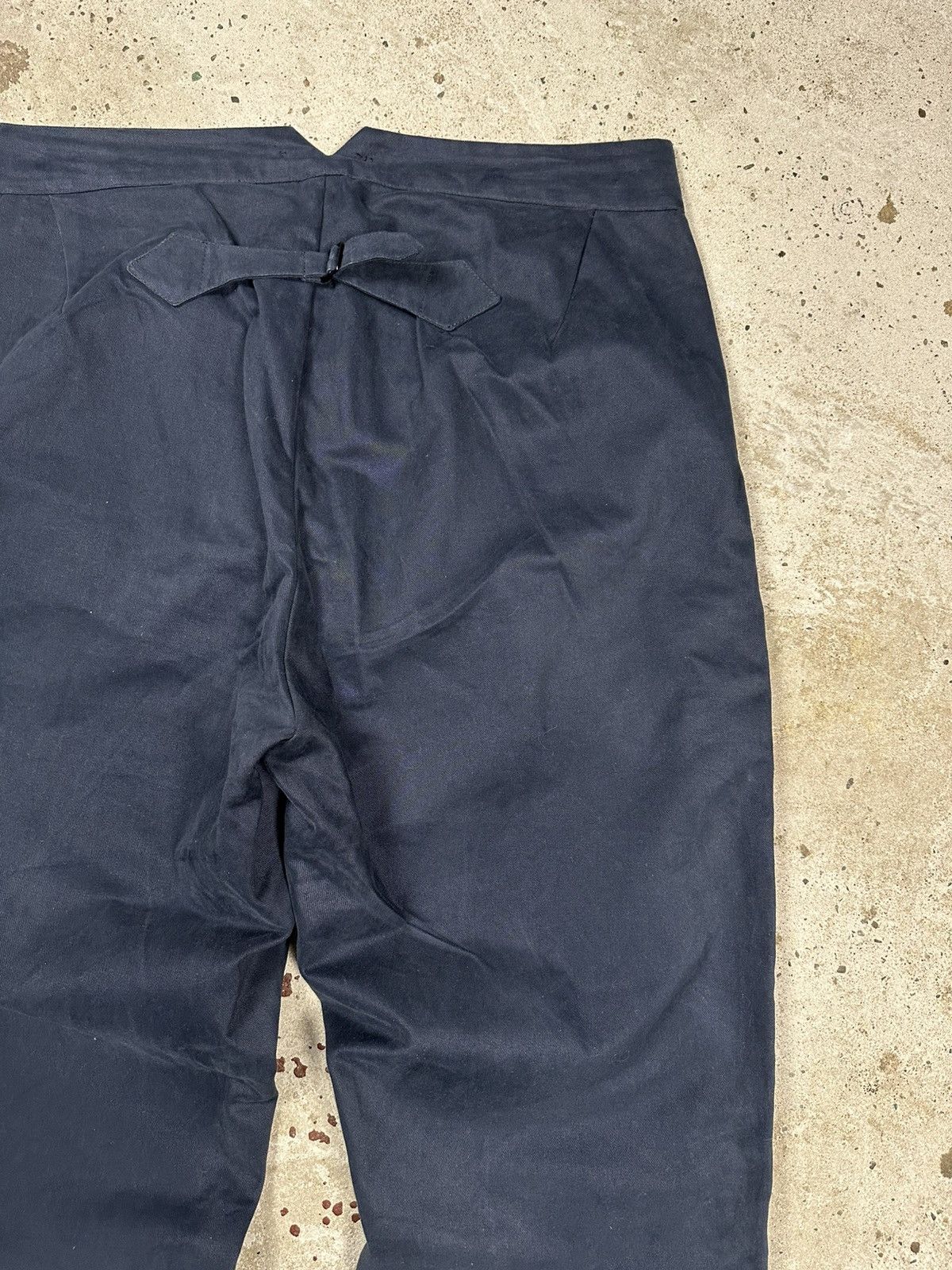 Le Laboureur Vintage Carrier Company Norfolk England Navy Workwear Pants Size US 38 / EU 54 - 13 Thumbnail