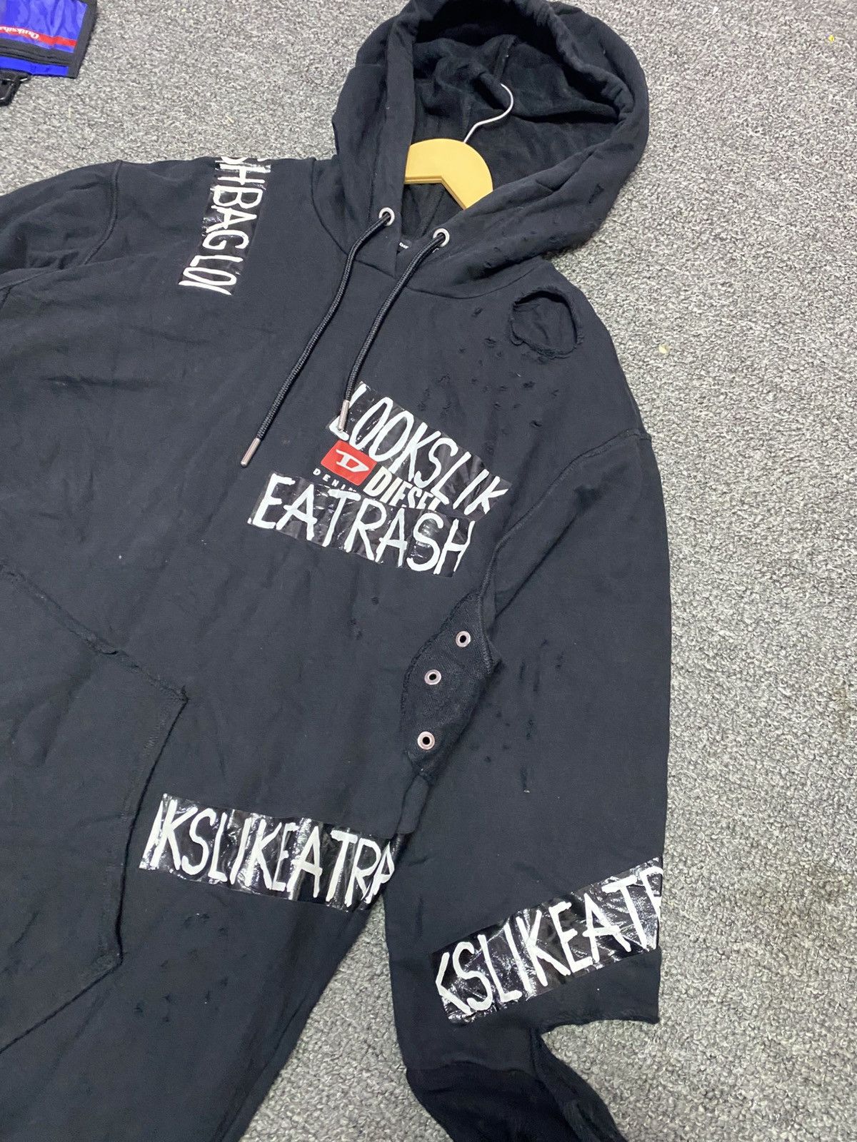 Diesel Diesel hoodie long sweatshirt Size L / US 10 / IT 46 - 2 Thumbnail